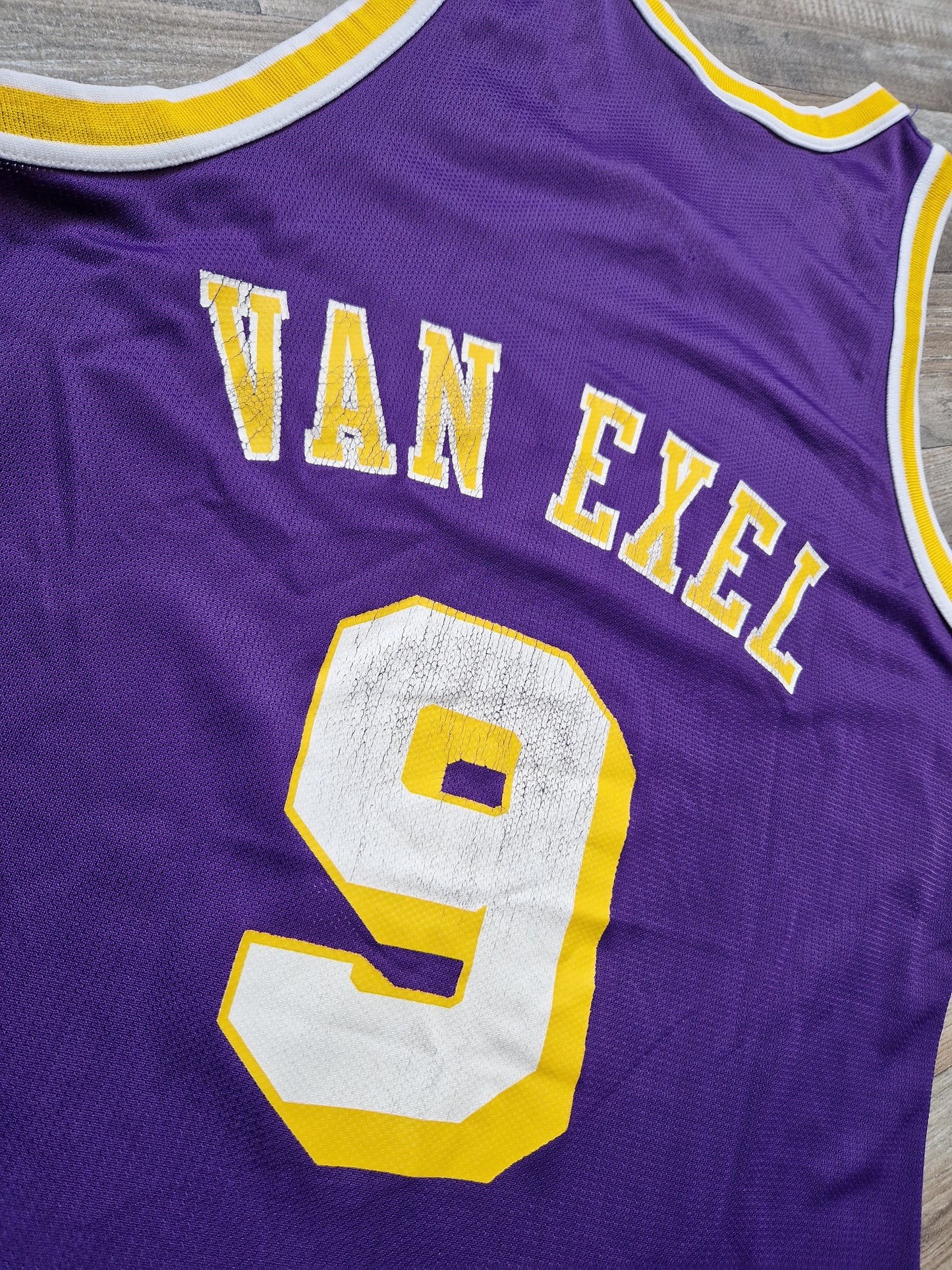 Nick Van Exel Los Angeles Lakers Jersey Size Large