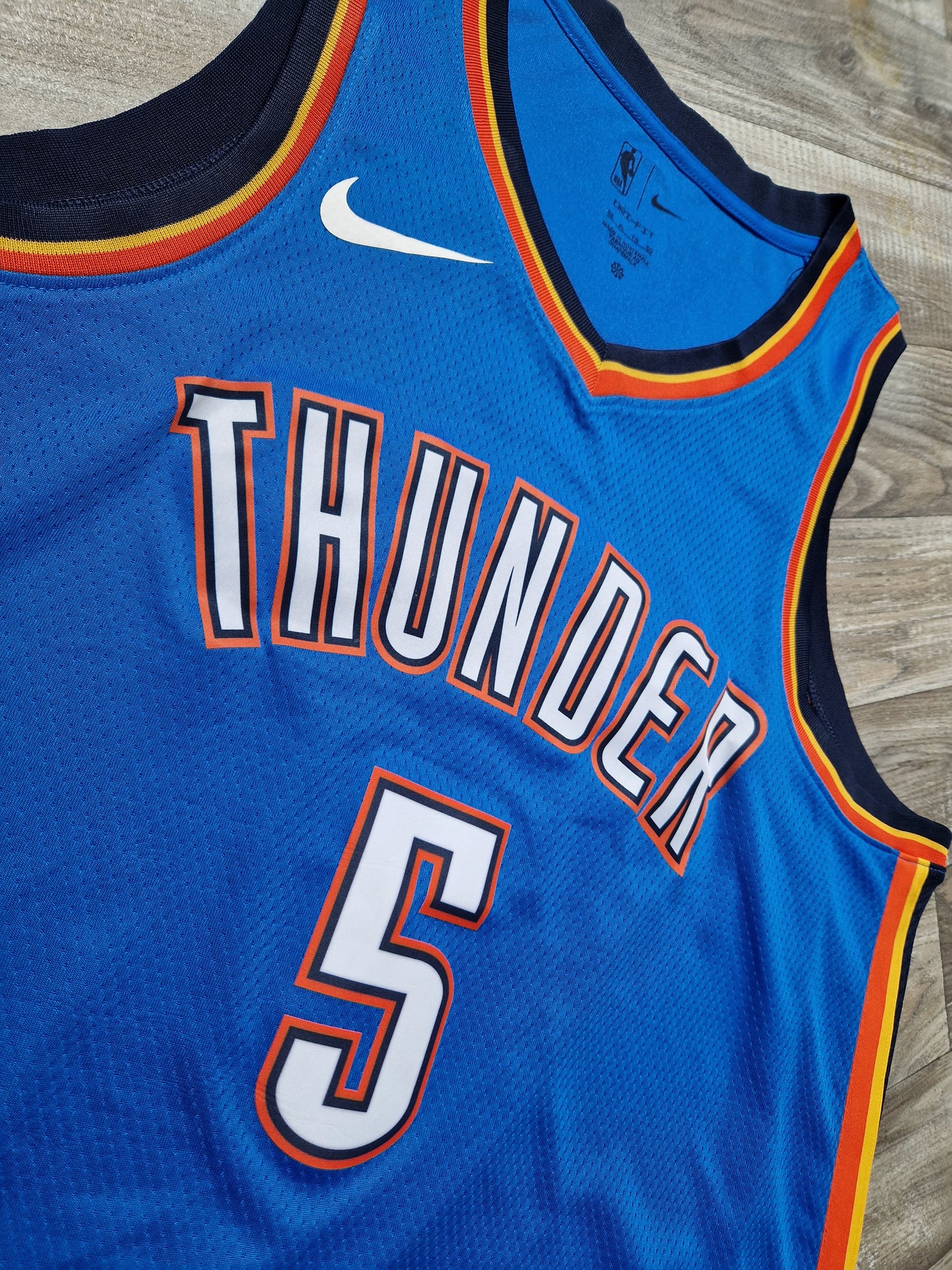 Luguentz Dort Oklahoma City Thunder Jersey Size XL