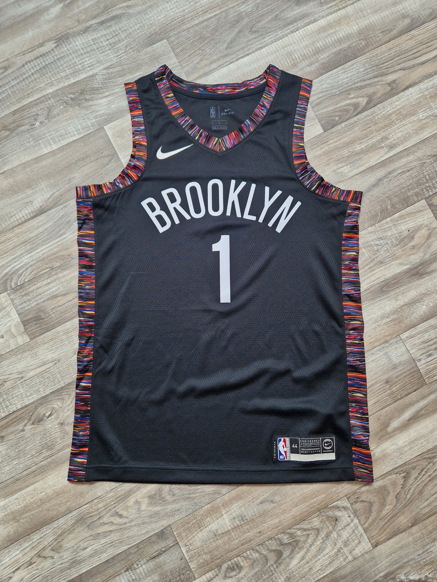 D'Angelo Russell Brooklyn Nets Jersey Size Medium
