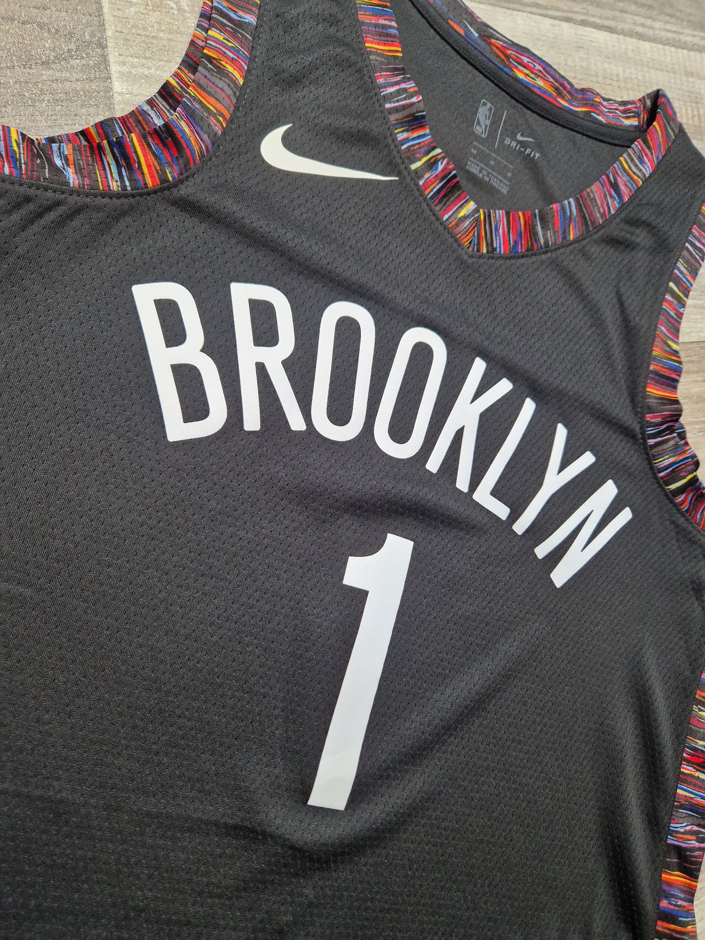 D'Angelo Russell Brooklyn Nets Jersey Size Medium