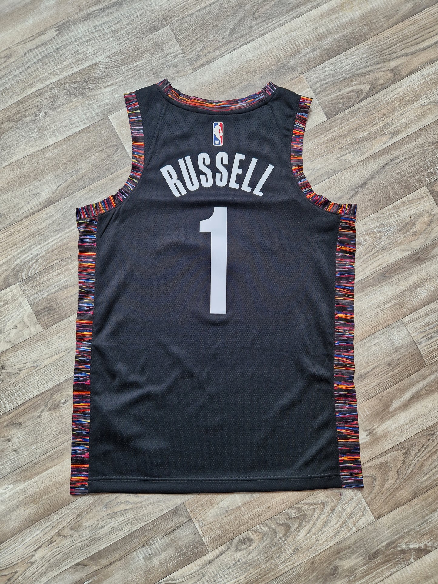 D'Angelo Russell Brooklyn Nets Jersey Size Medium