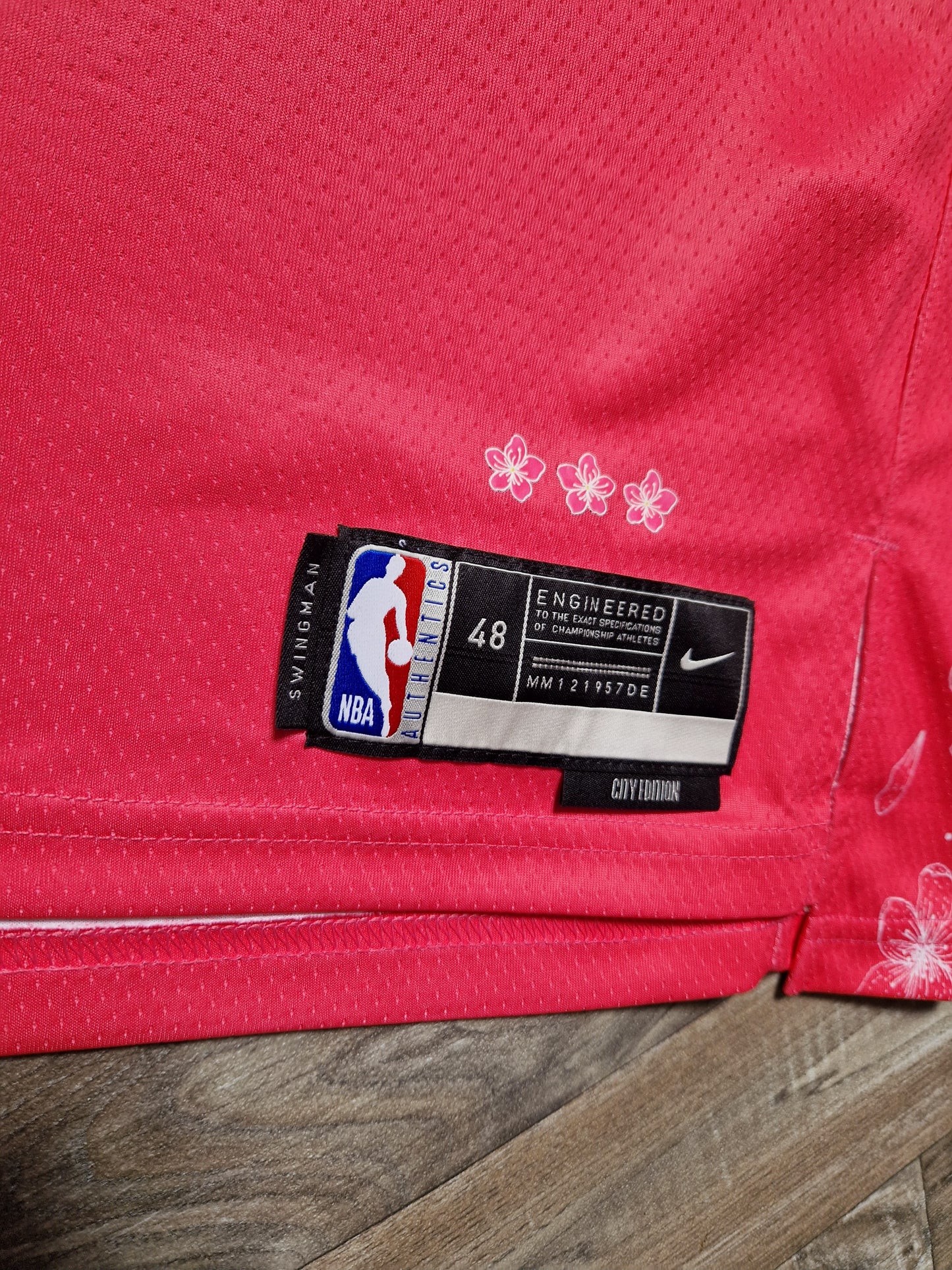 Washington Wizards Blank Jersey Size Large