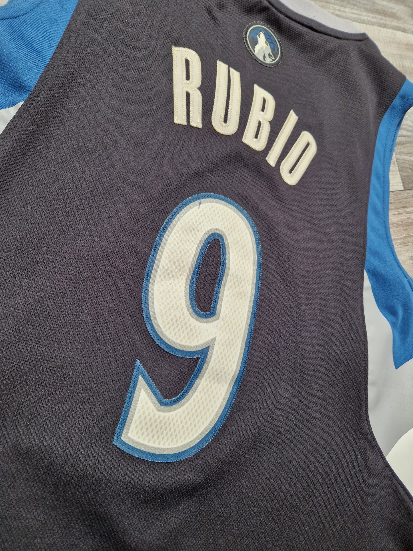 Ricky Rubio Minnesota Timberwolves Jersey Size Small