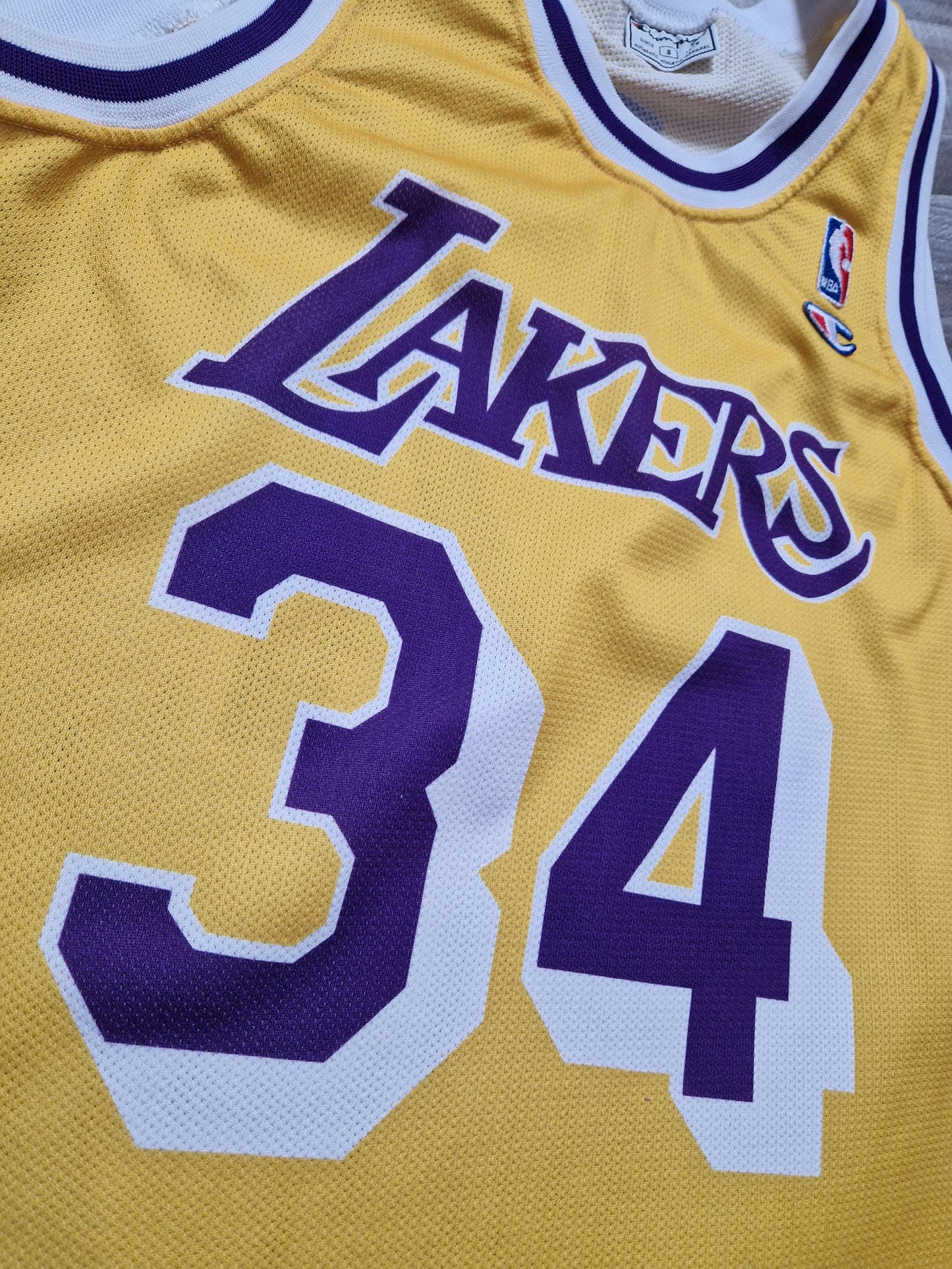 Shaquille O'Neal Los Angeles Lakers Jersey Size Small