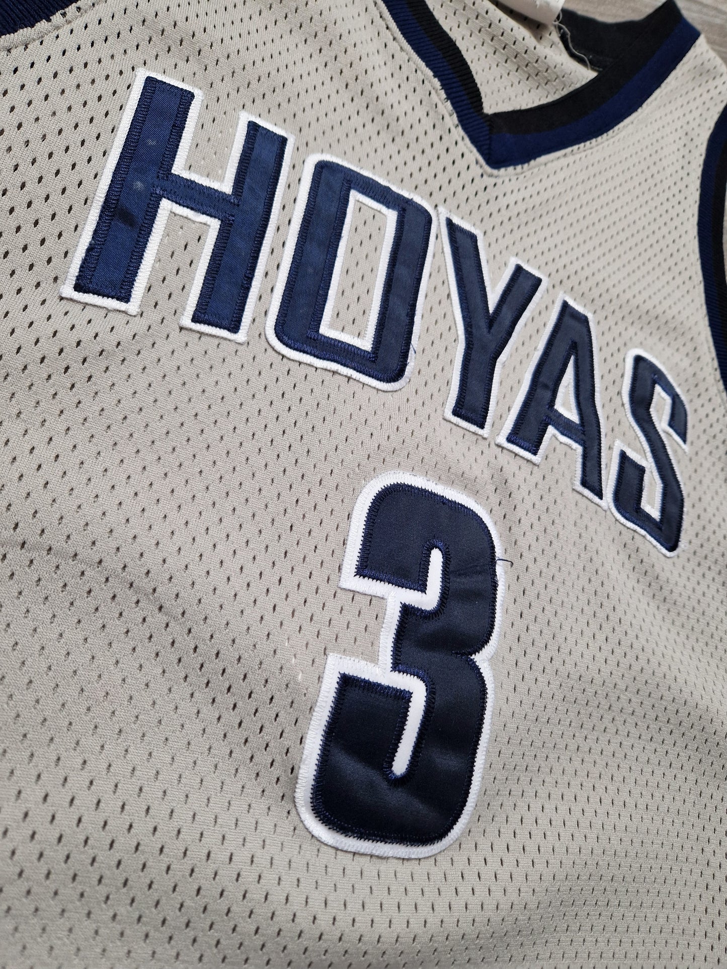 Allen Iverson Authentic Georgetown Hoyas Jersey Size XL