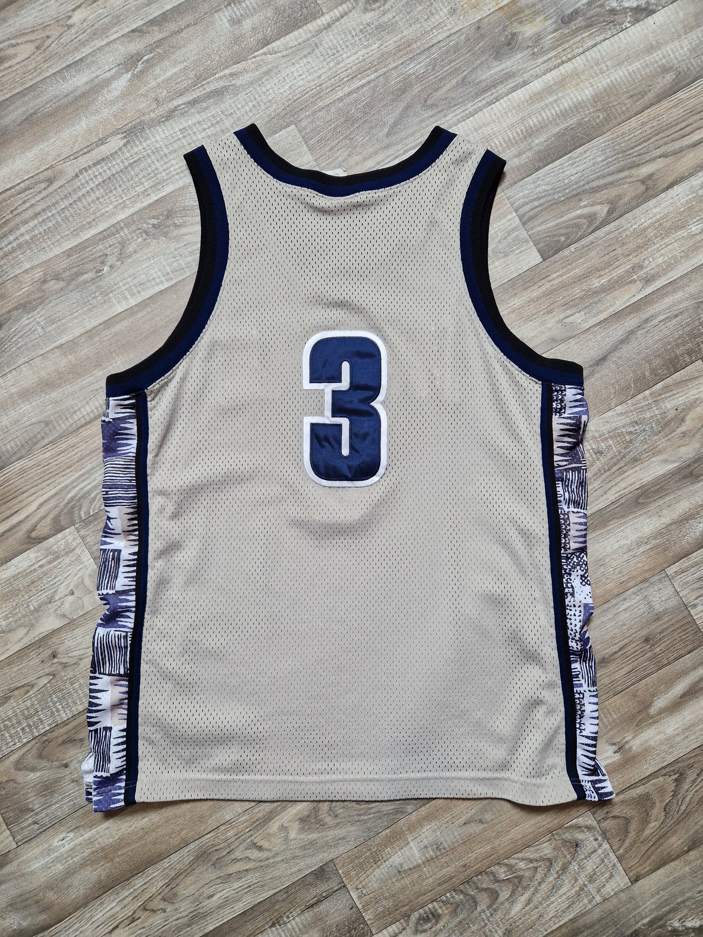 Allen Iverson Authentic Georgetown Hoyas Jersey Size XL