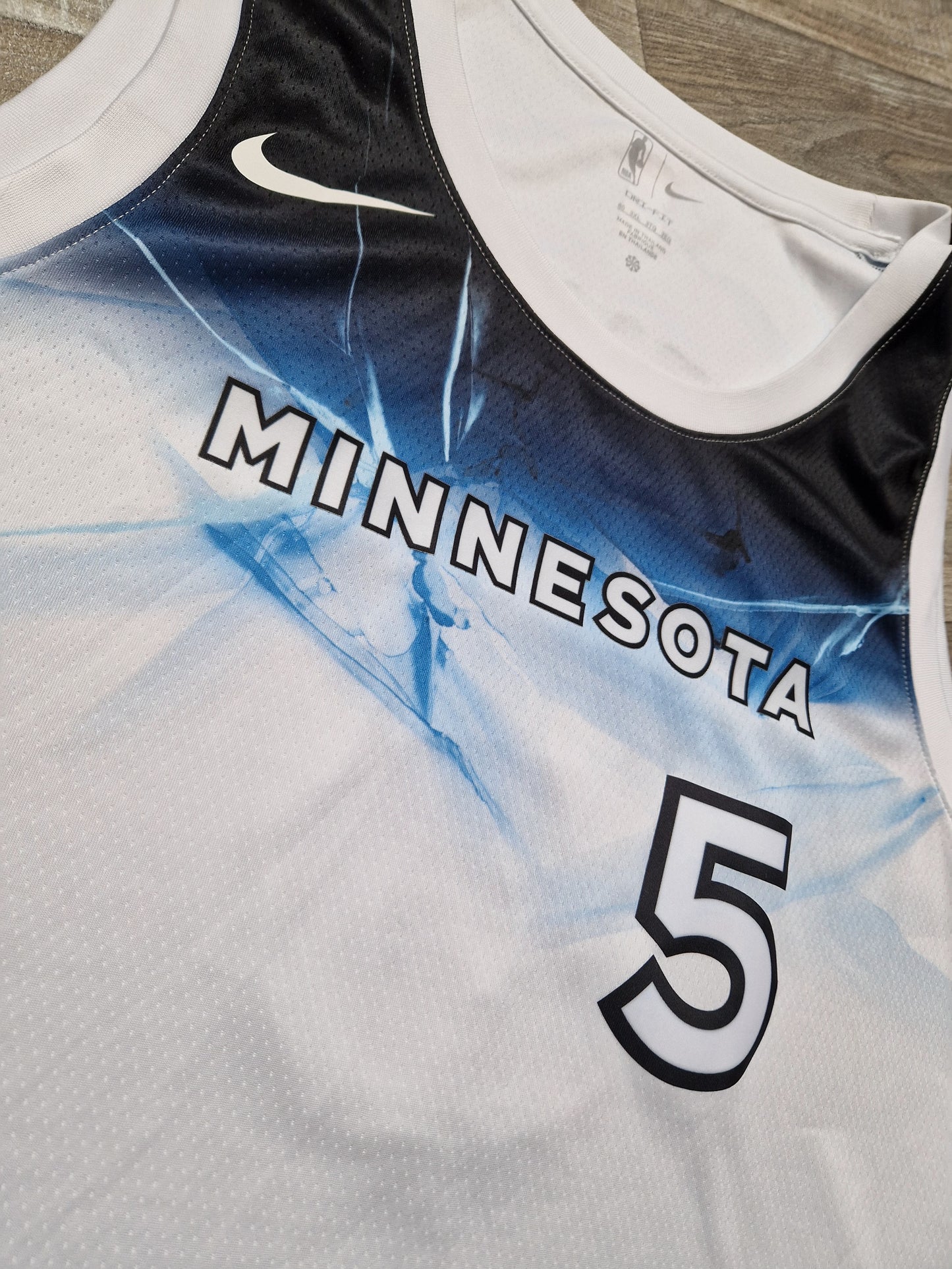 Anthony Edwards Minnesota Timberwolves Jersey Size 3XL