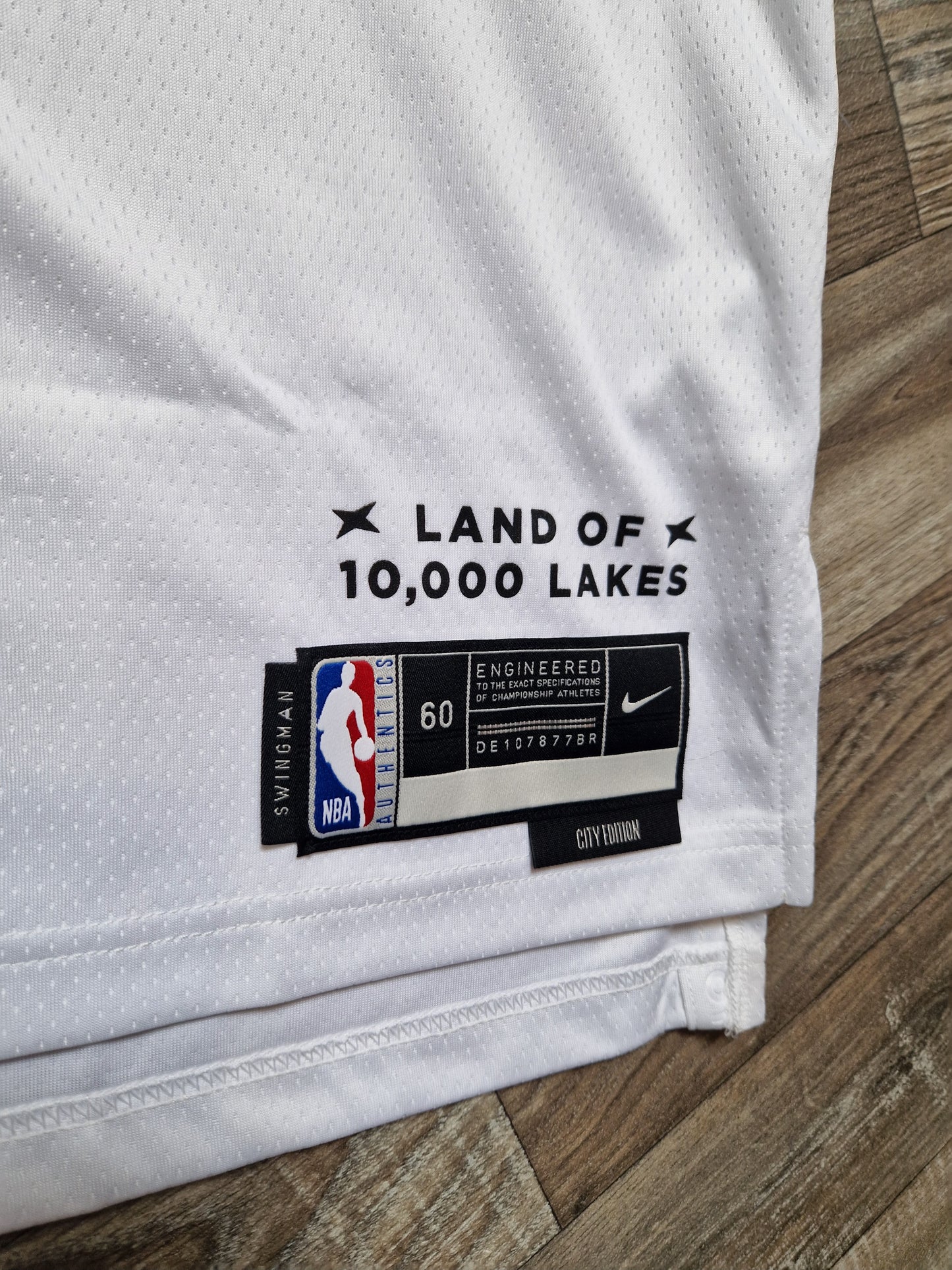 Anthony Edwards Minnesota Timberwolves Jersey Size 3XL