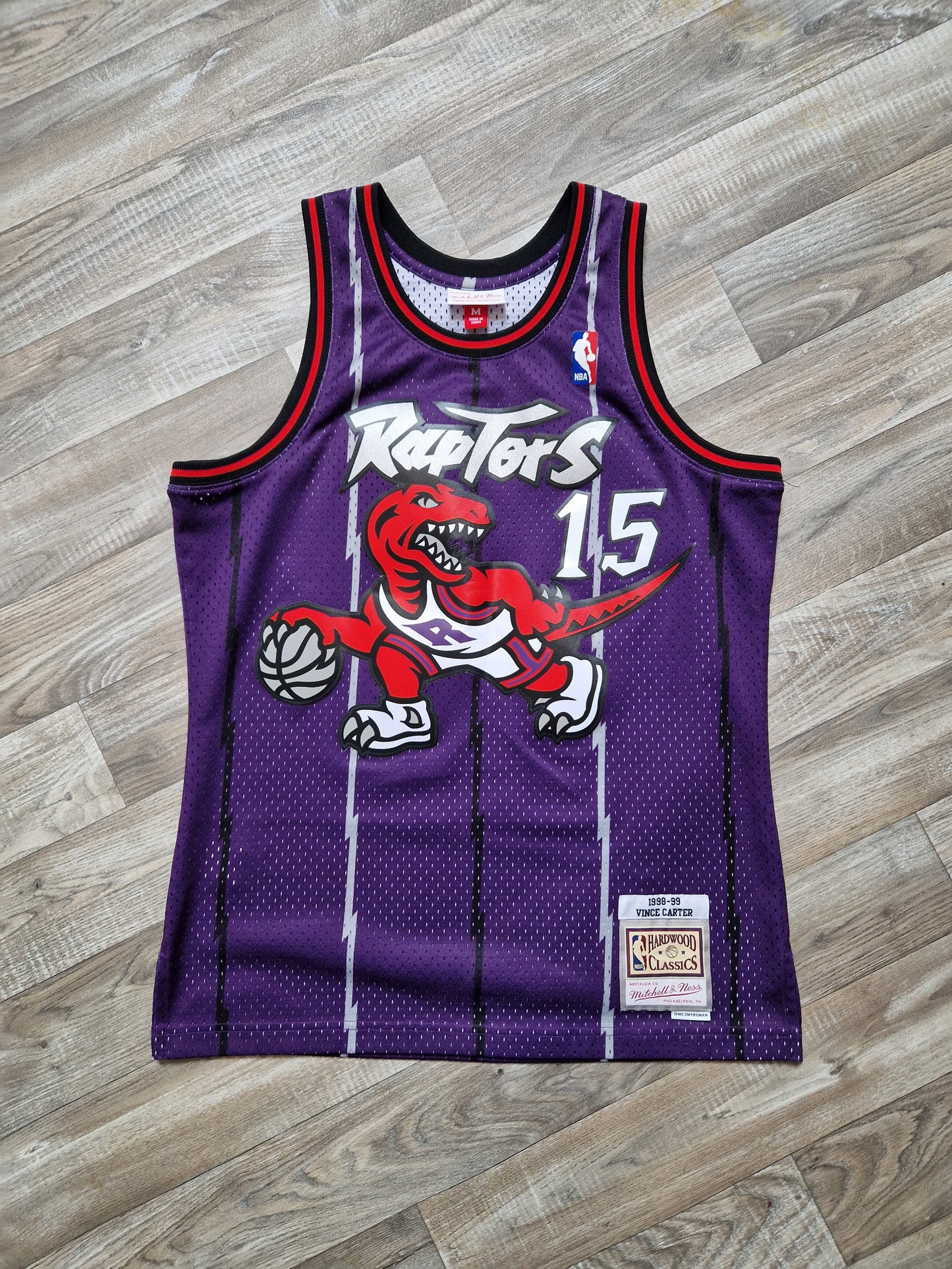 Vince Carter Toronto Raptors Jersey Size Medium