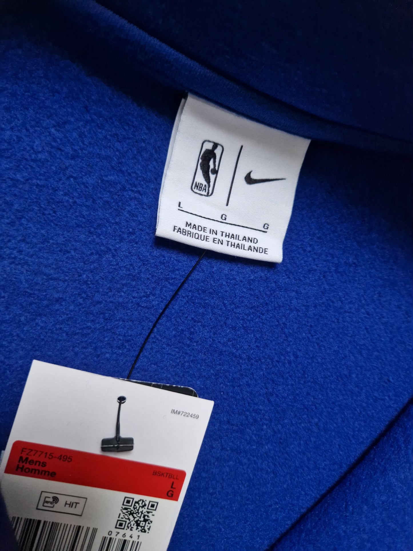 Golden State Warriors Quarter Zip Sweater Size Large
