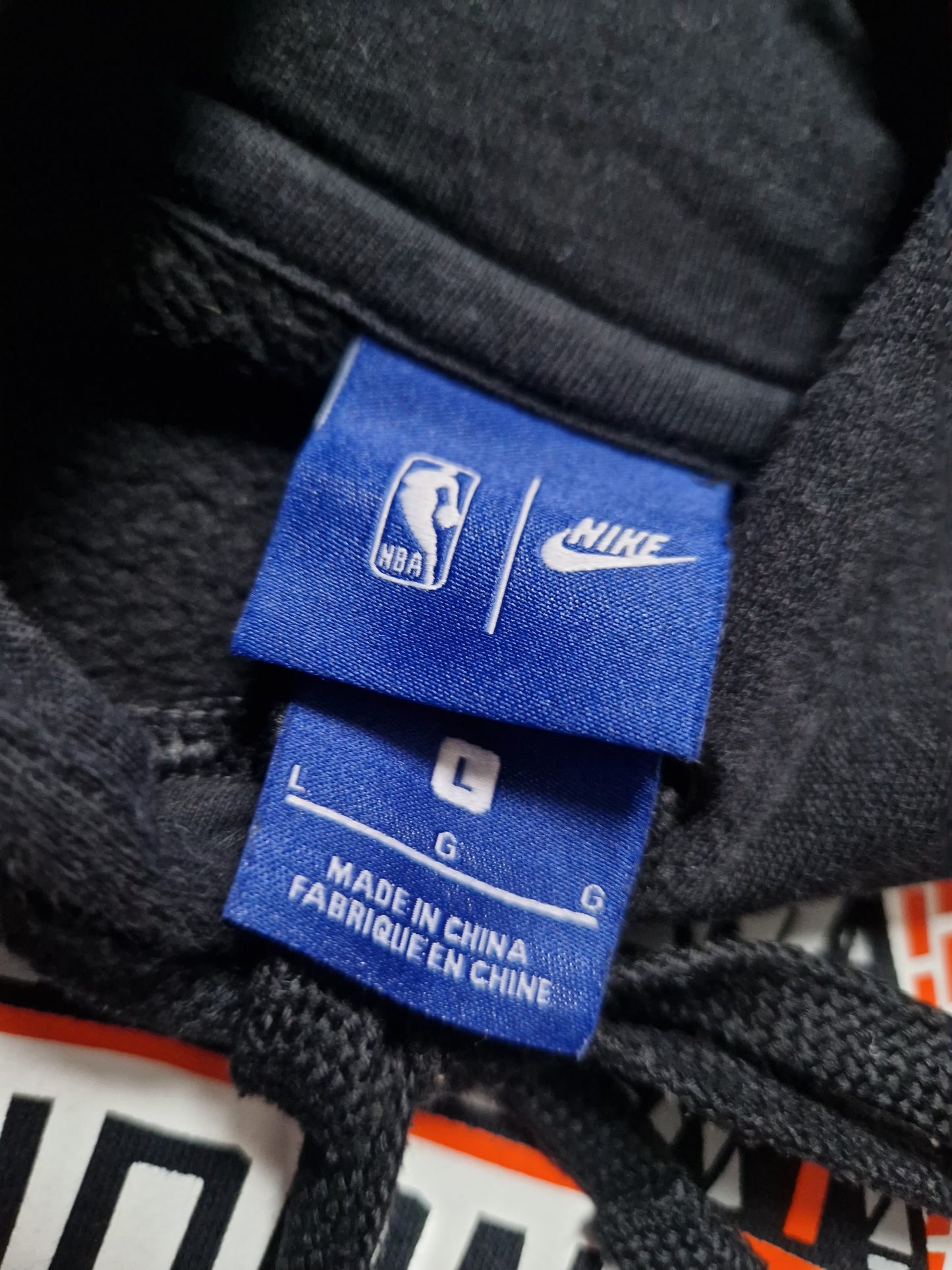 NBA London Games 2019 Hoodie Size Large