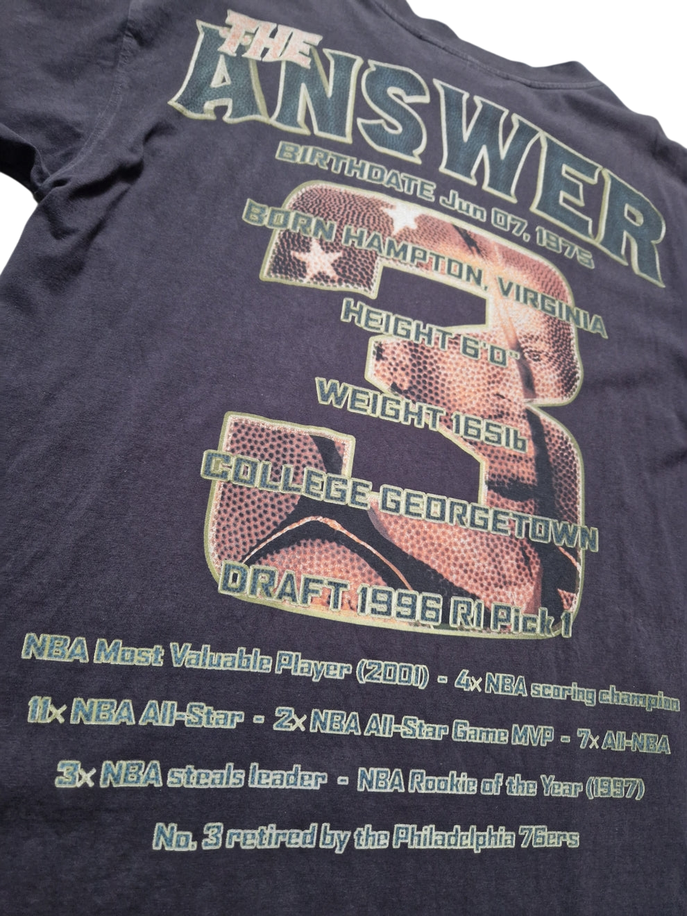 Allen Iverson T-Shirt Size Large