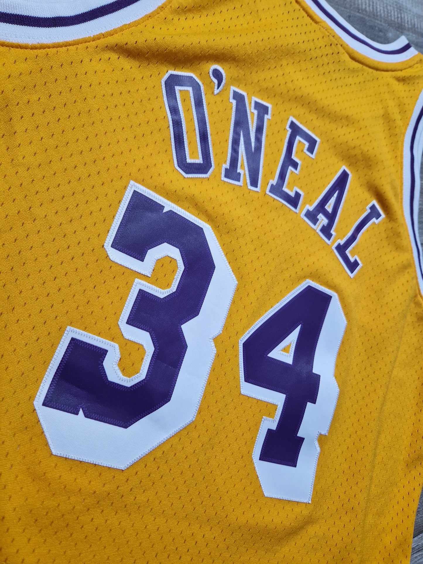Shaquille O'Neal First Generation Los Angeles Lakers Jersey Size Large