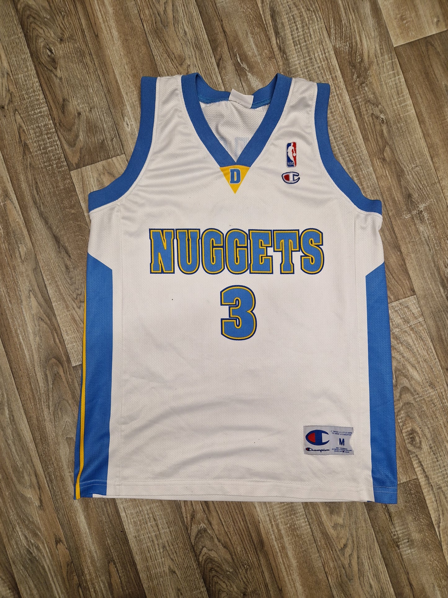 Allen Iverson Denver Nuggets Jersey Size Medium