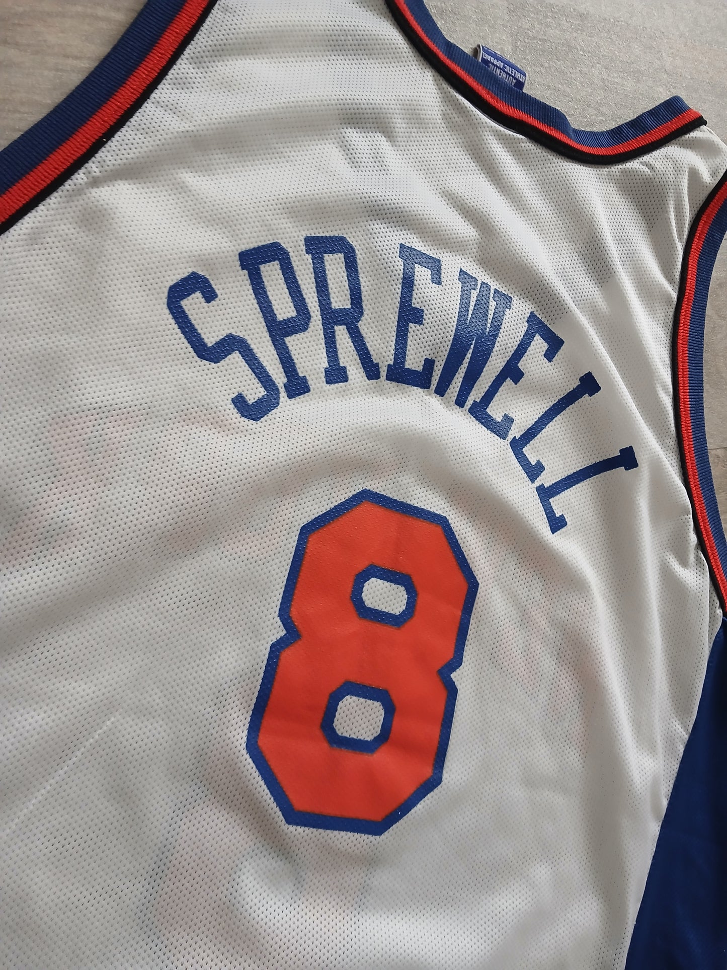 Latrell Sprewell New York Knicks Jersey Size Large