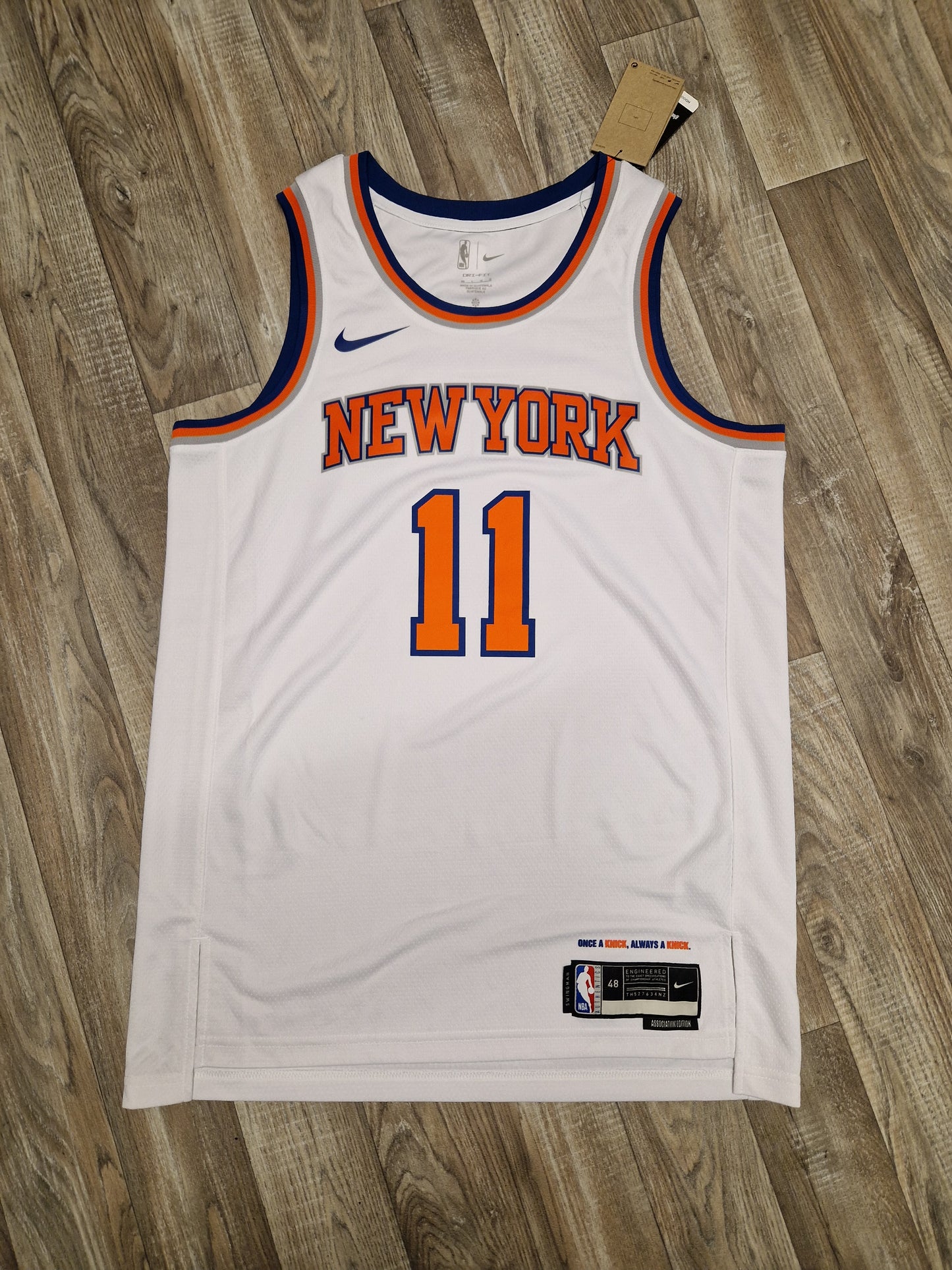 Jalen Brunson New York Knicks Jersey Size Large