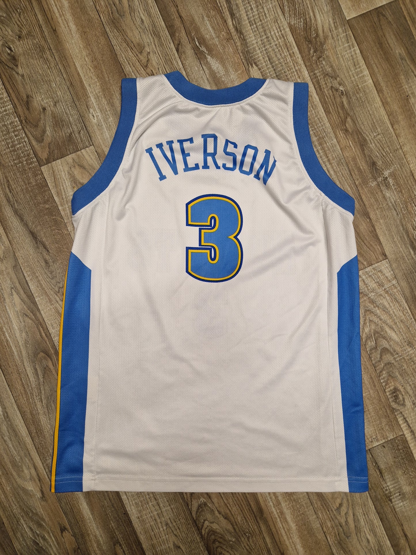 Allen Iverson Denver Nuggets Jersey Size Medium