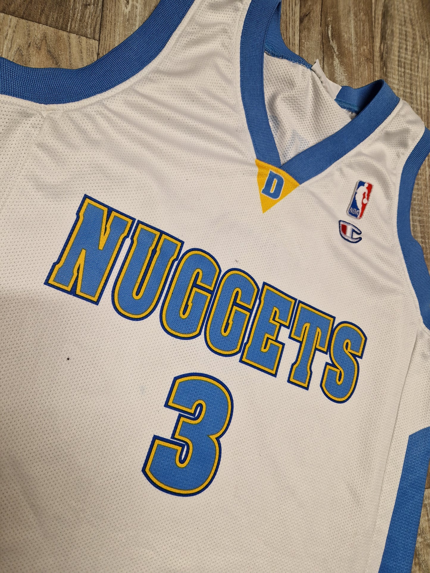 Allen Iverson Denver Nuggets Jersey Size Medium