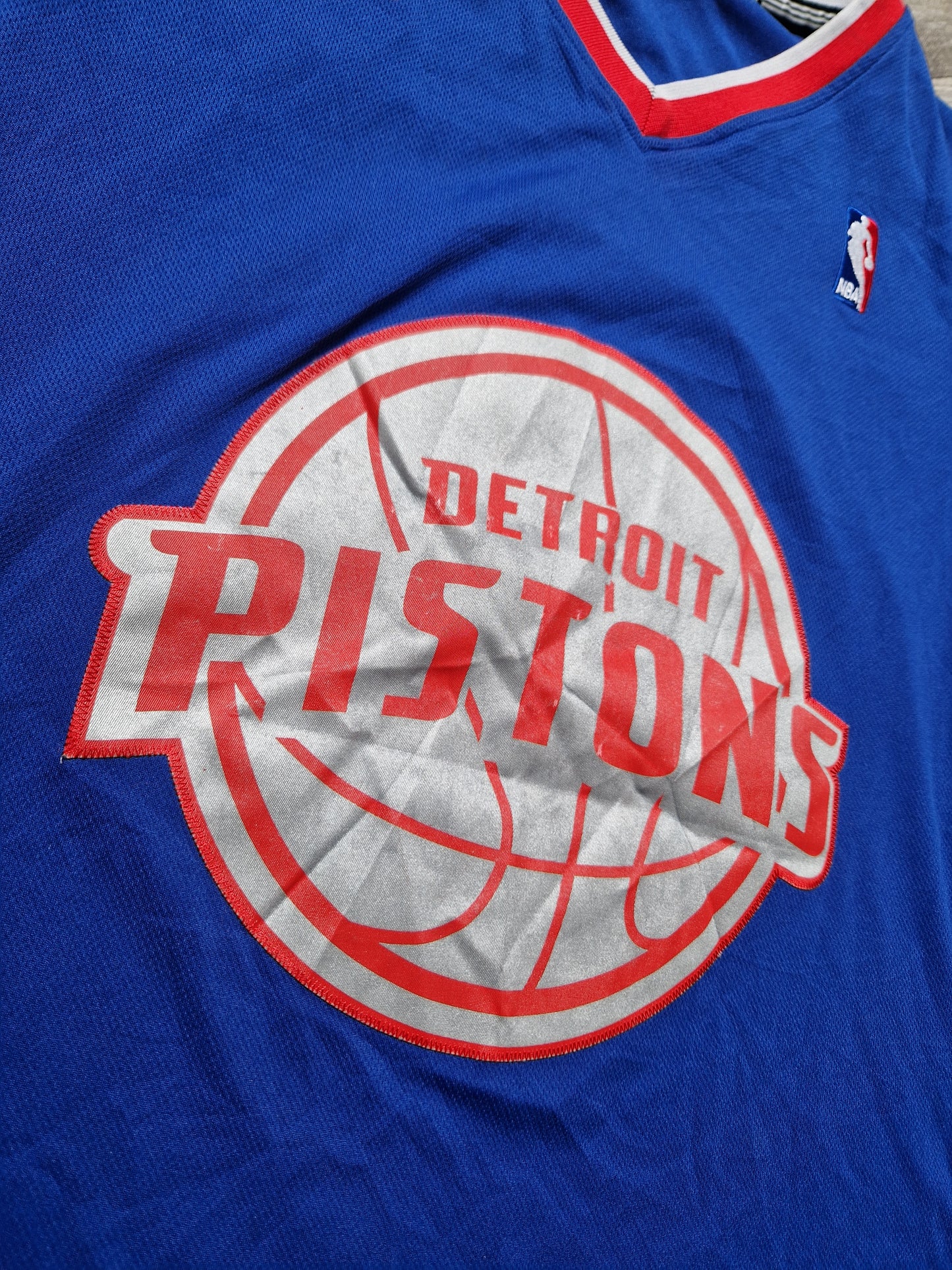 Andre Drummond Christmas Day Detroit Pistons Jersey Size Large