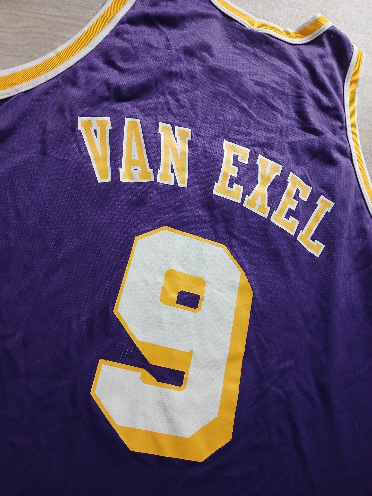 Nick Van Exel Los Angeles Lakers Jersey Size XL