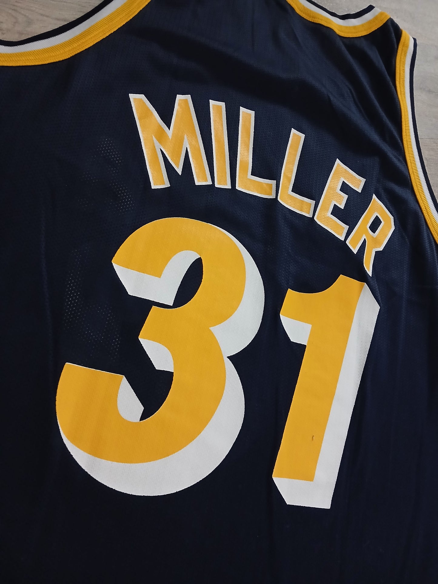 Reggie Miller Indiana Pacers Jersey Size Large
