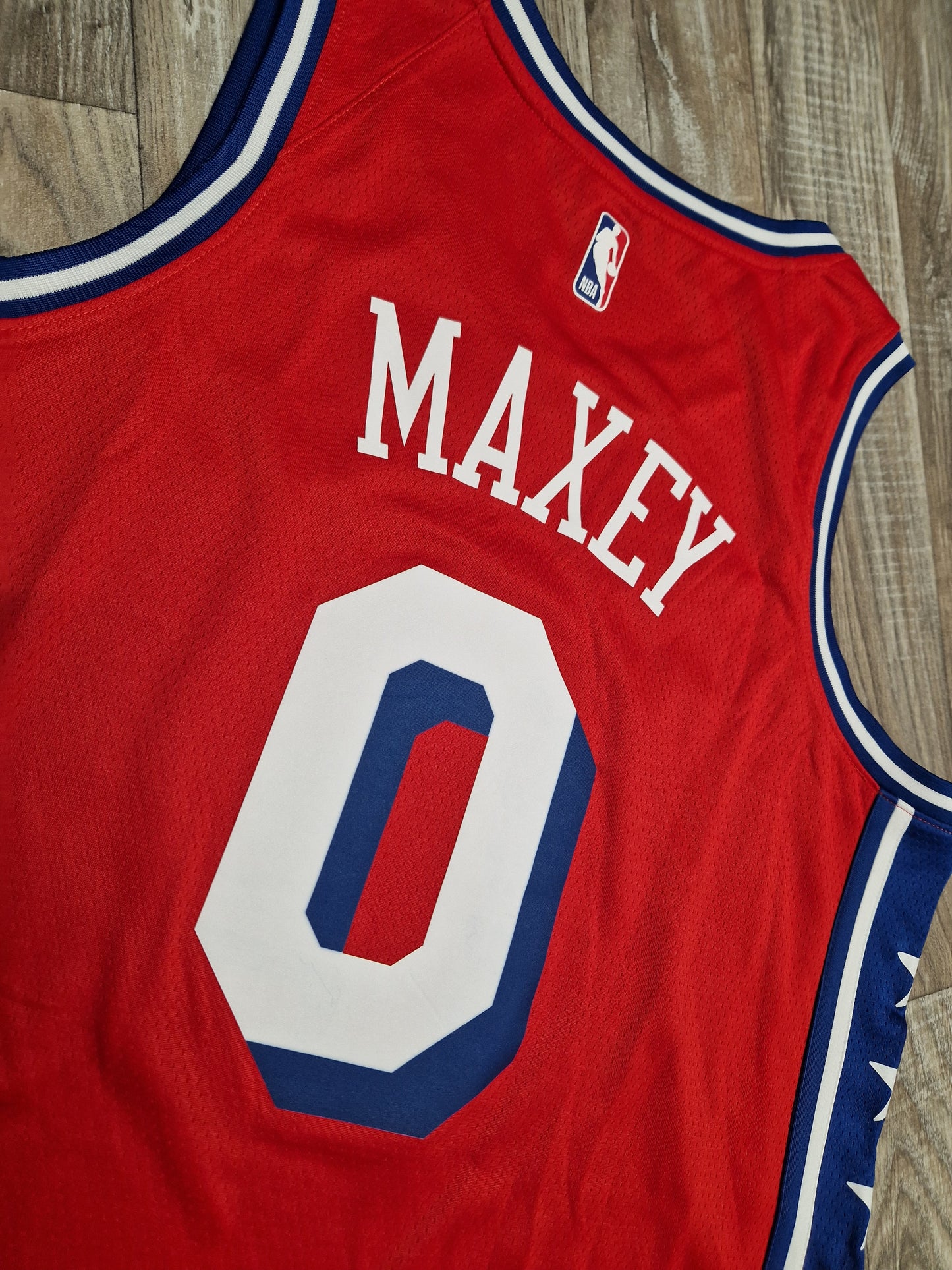 Tyrese Maxey Philadelphia 76ers Jersey Size Large