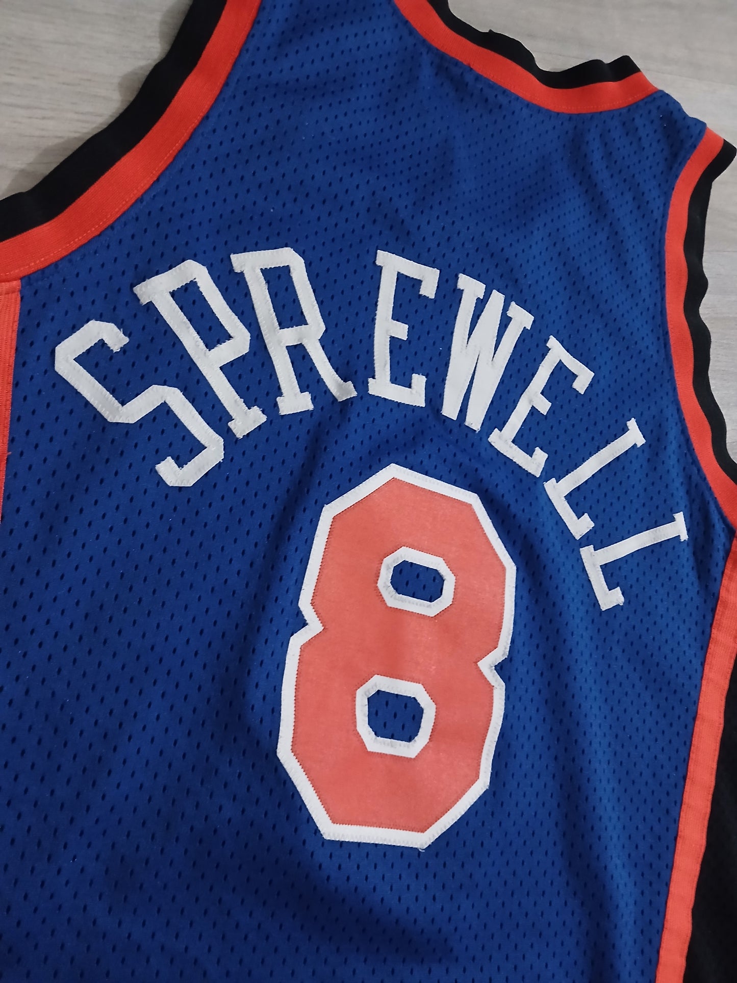 Latrell Sprewell New York Knicks Jersey Size Medium