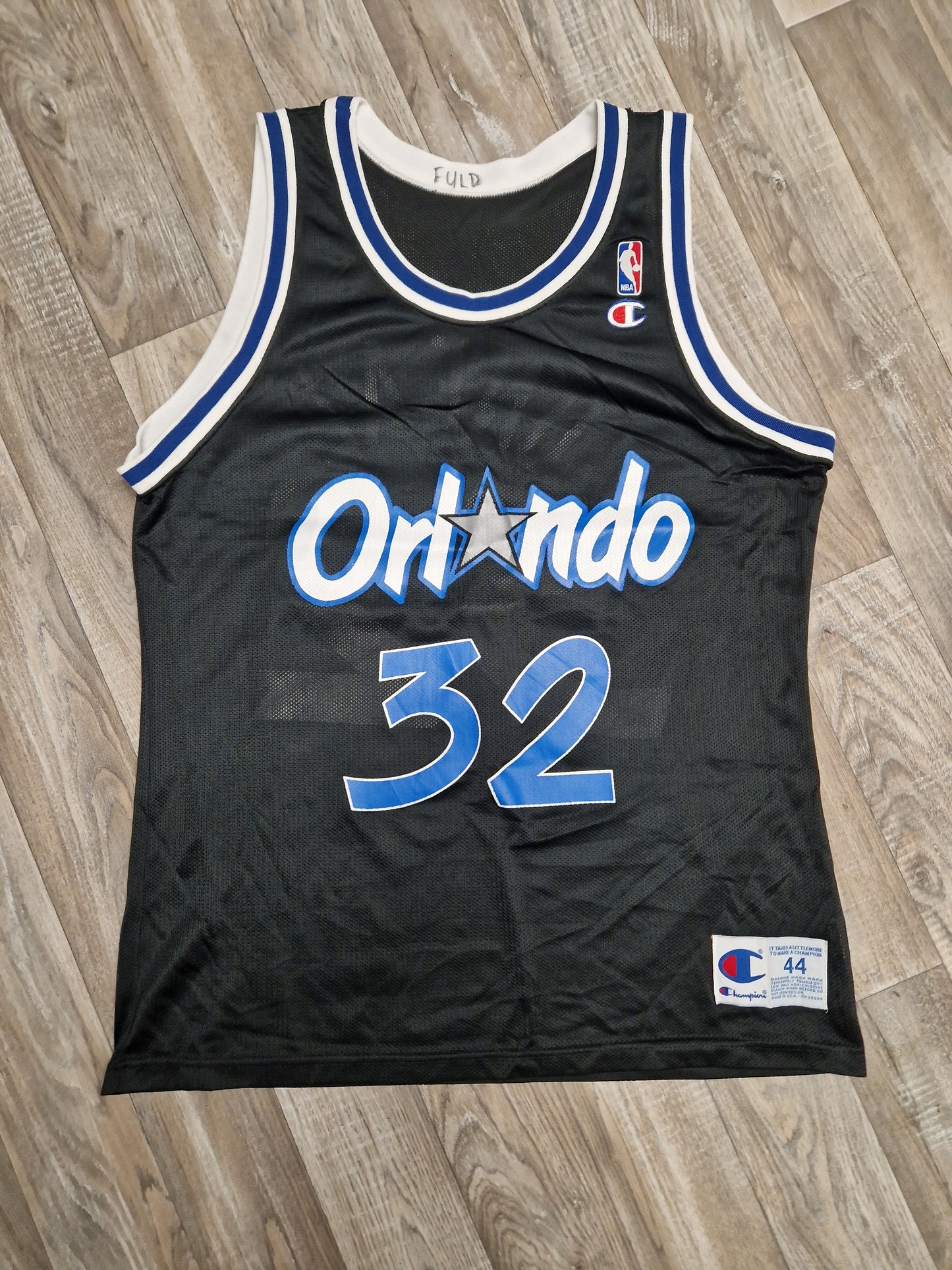 Shaquille O'Neal Orlando Magic Jersey Size Large