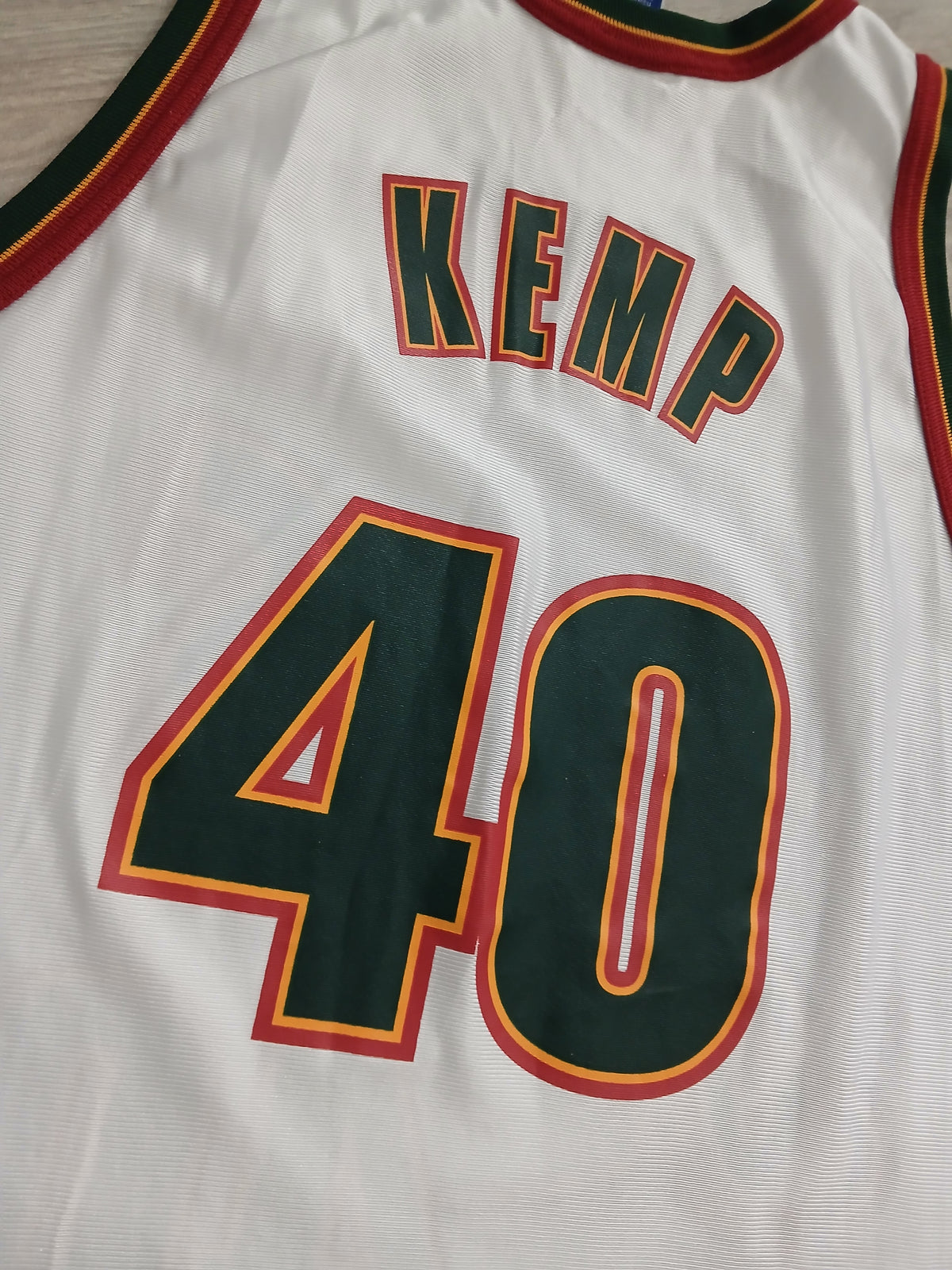 Shawn Kemp Seattle Supersonics Jersey Size XL