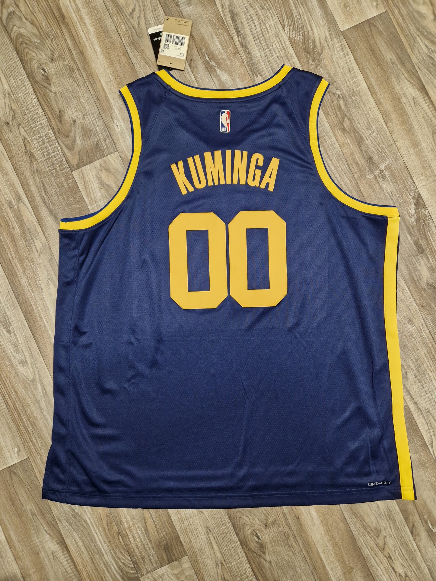 Jonathan Kuminga Golden State Warriors Jersey Size Large