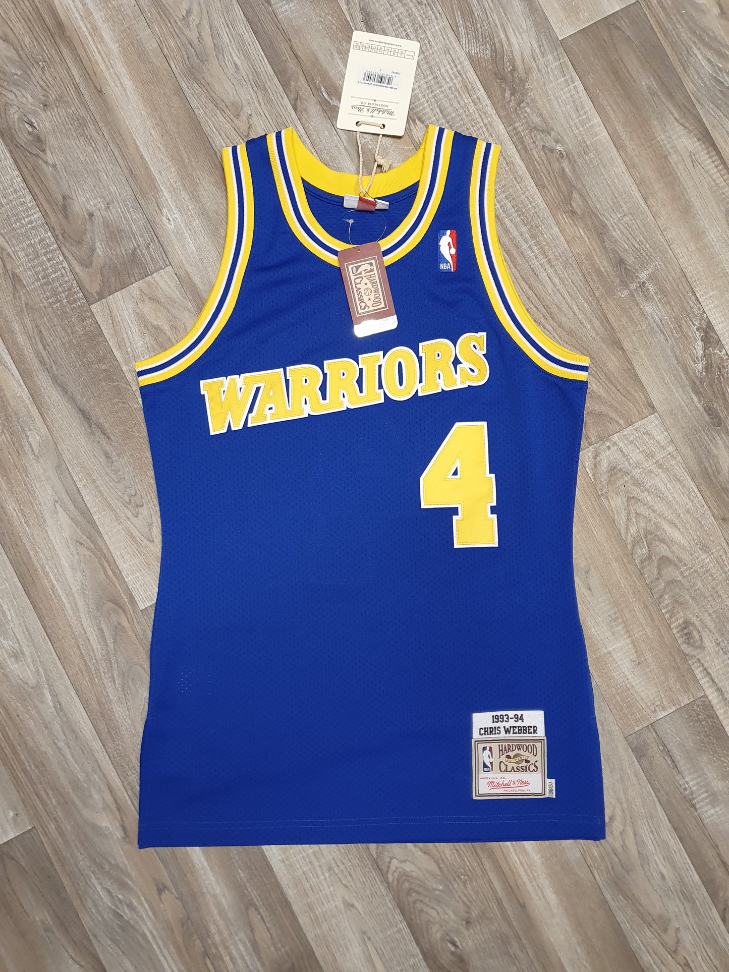 Chris Webber Golden State Warriors Jersey Size Small