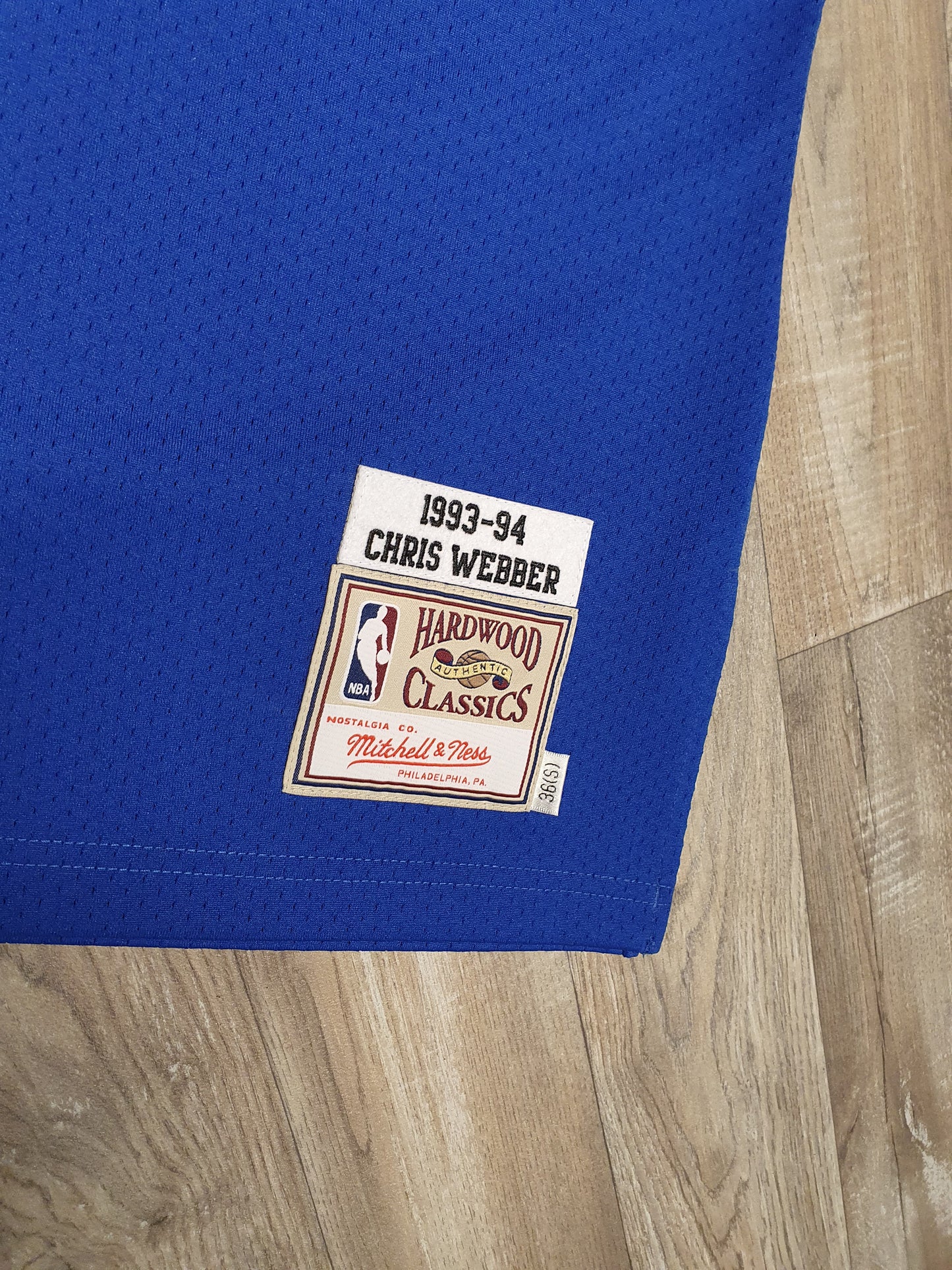 Chris Webber Golden State Warriors Jersey Size Small