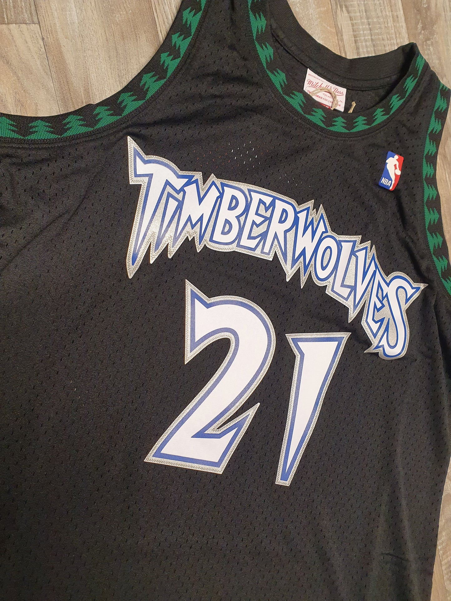 Kevin Garnett Minnesota Timberwolves Road 1997-98 Jersey