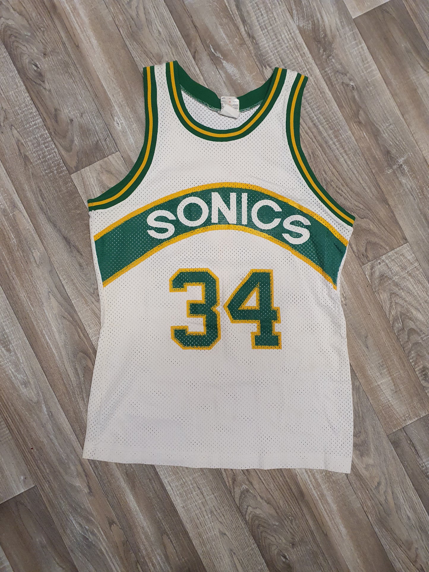 Xavier McDaniel Seattle Supersonics Jersey Size Small