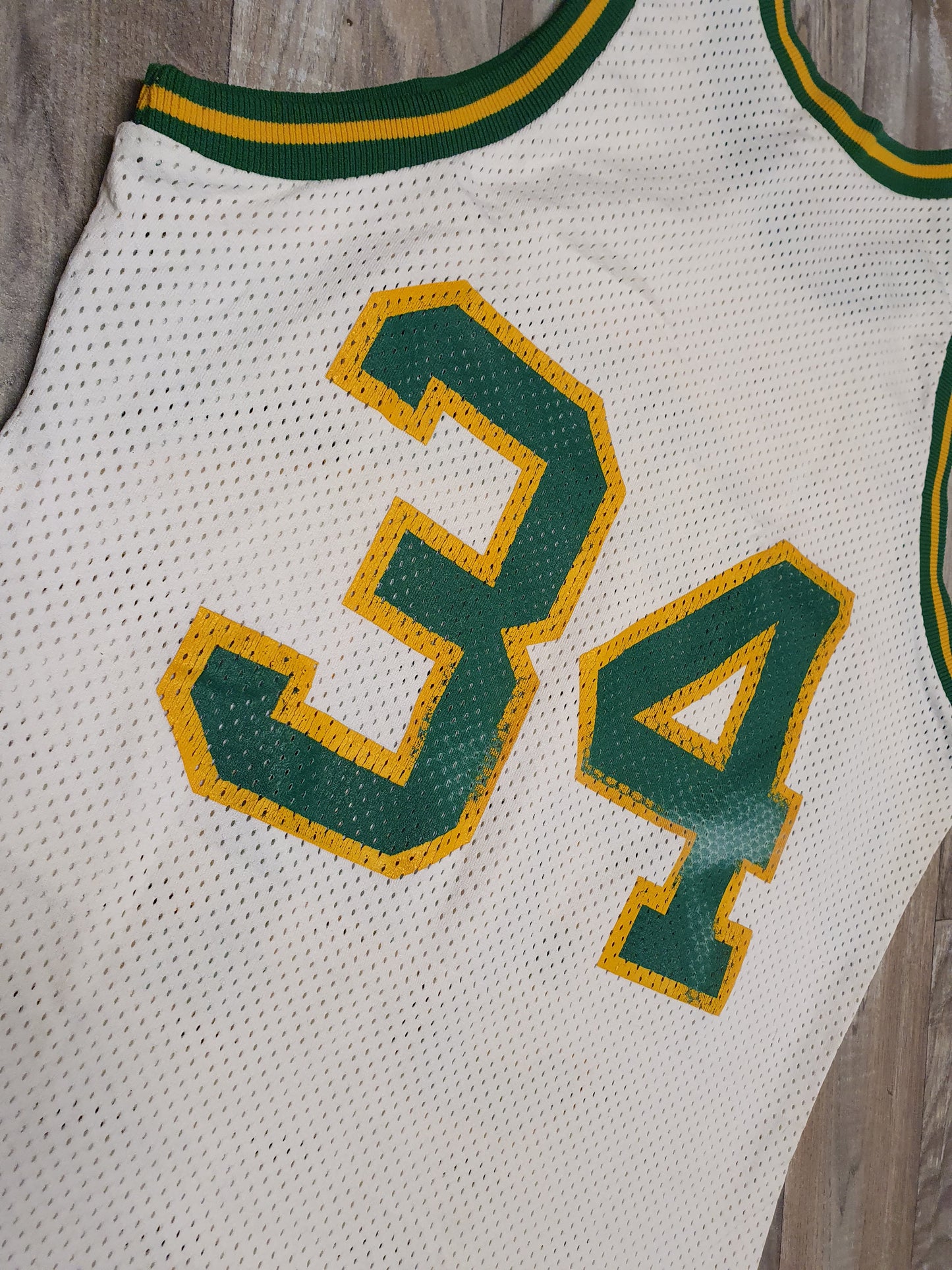 Xavier McDaniel Seattle Supersonics Jersey Size Small