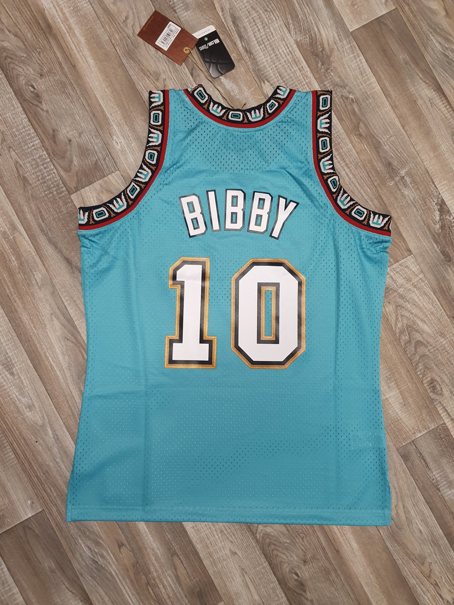 Mike Bibby Vancouver Grizzlies Road 1998-99 Jersey