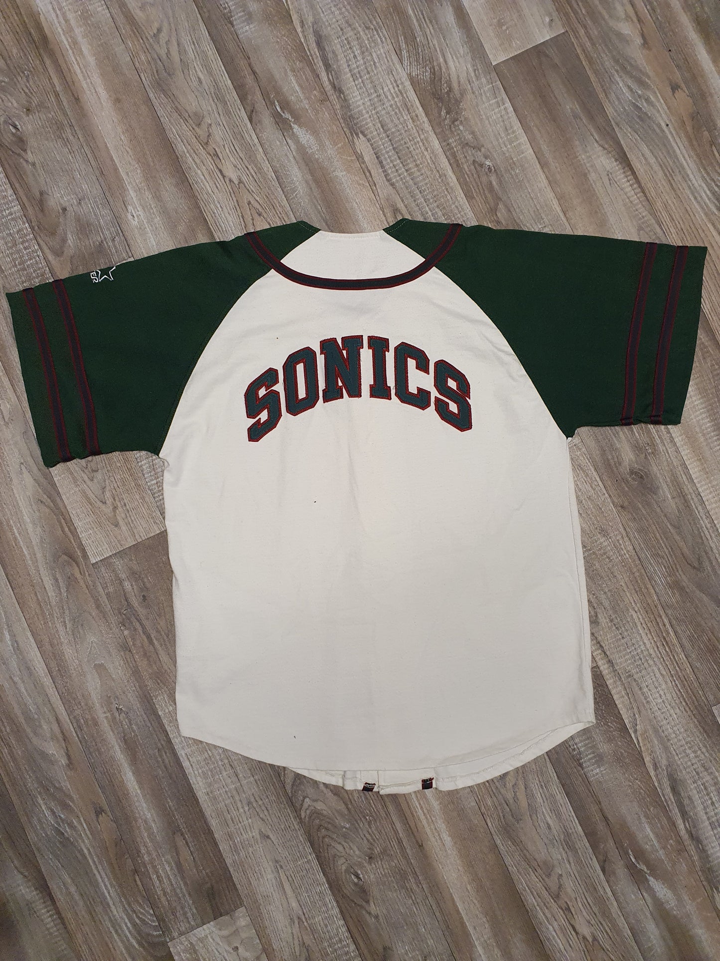 Seattle Supersonics Baseball Warm Up Size Small