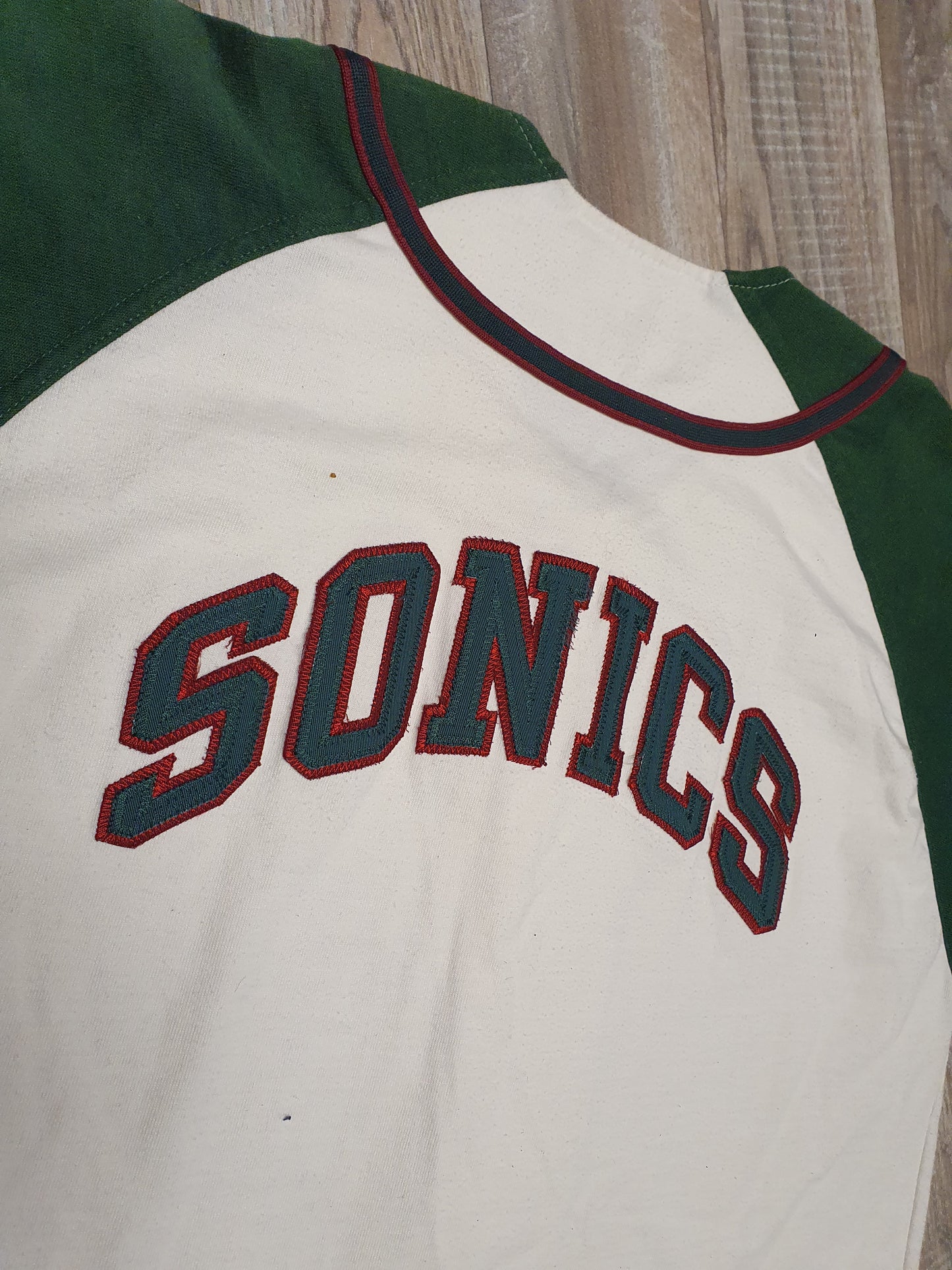 Seattle Supersonics Baseball Warm Up Size Small