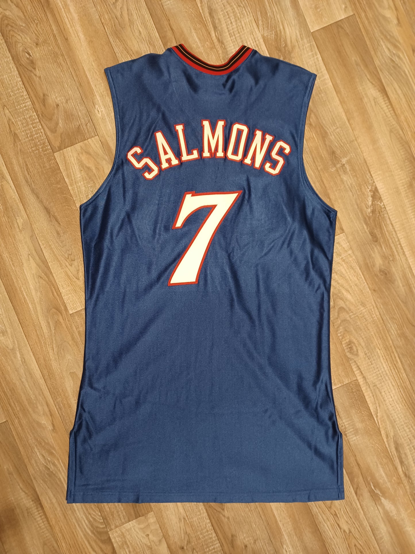 John Salmons Authentic Game Issued Philadelphia 76ers Jersey Size Large
