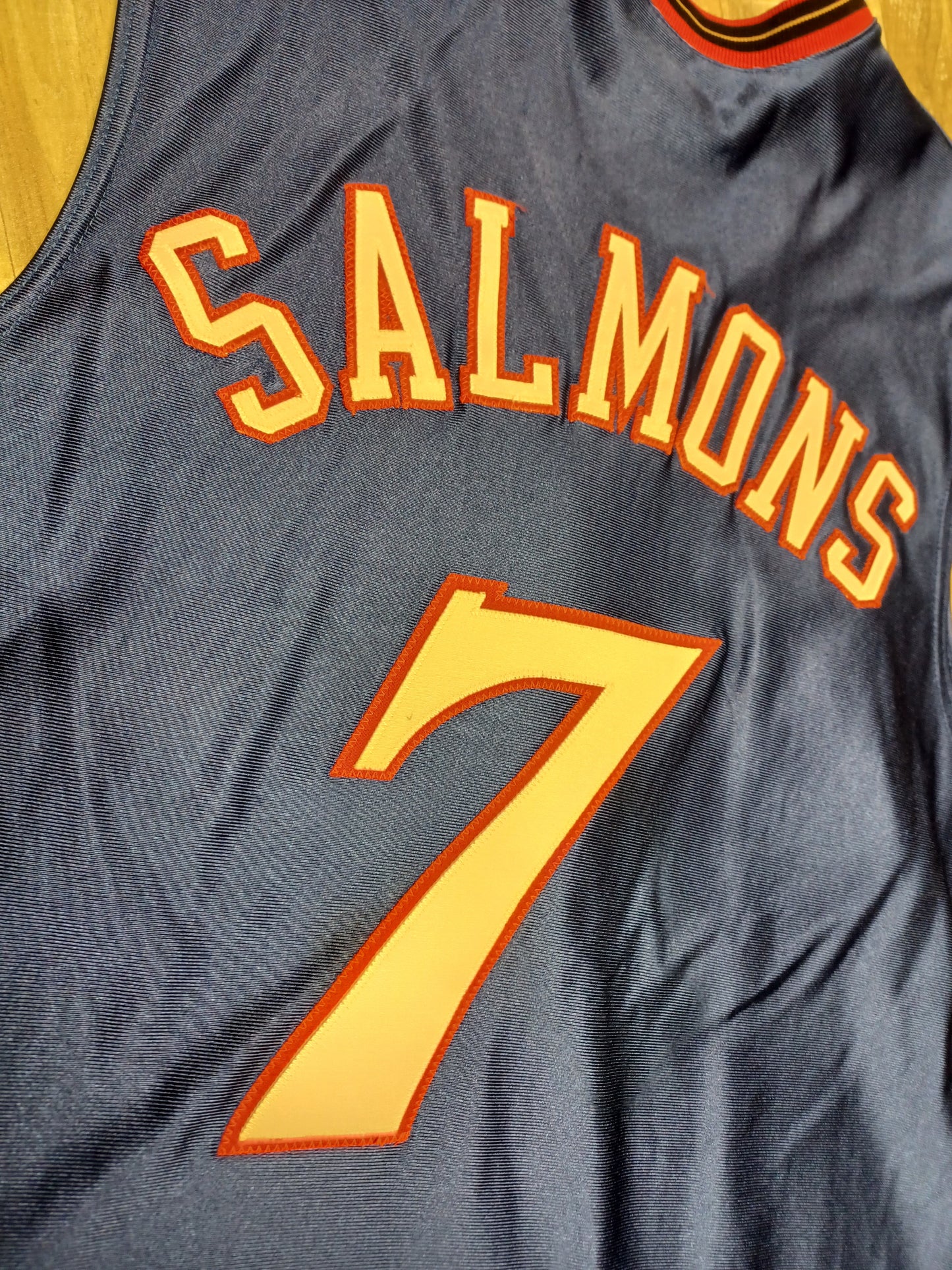 John Salmons Authentic Game Issued Philadelphia 76ers Jersey Size Large