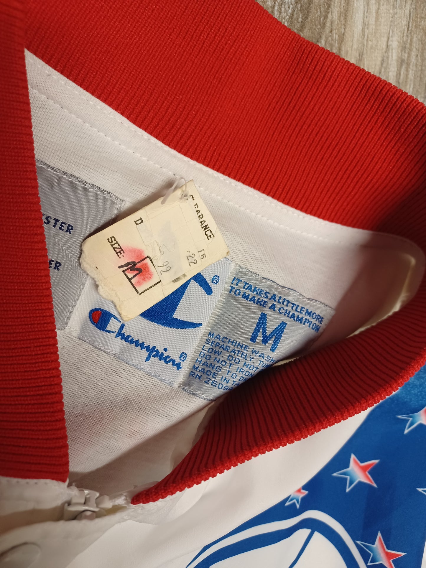 Philadelphia 76ers Warm Up Jacket Size Medium