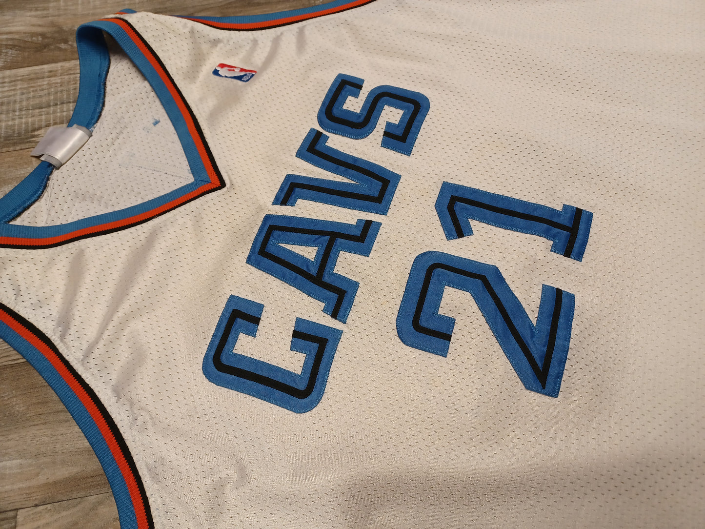 Darius Miles Authentic Cleveland Cavaliers Jersey Size 3XL
