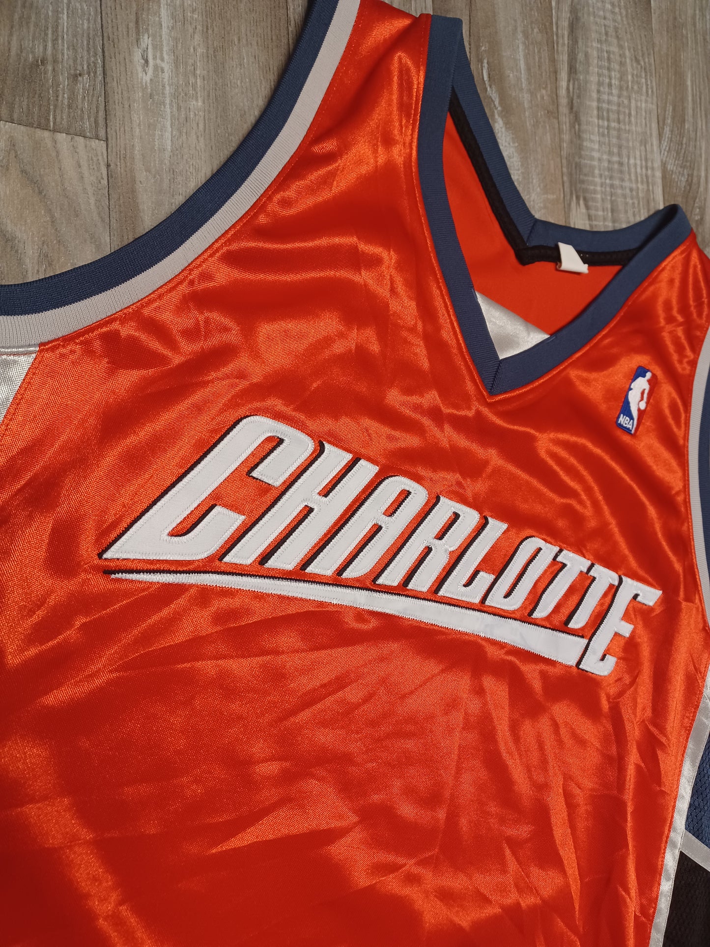 Charlotte Bobcats Authentic Blank Size XL