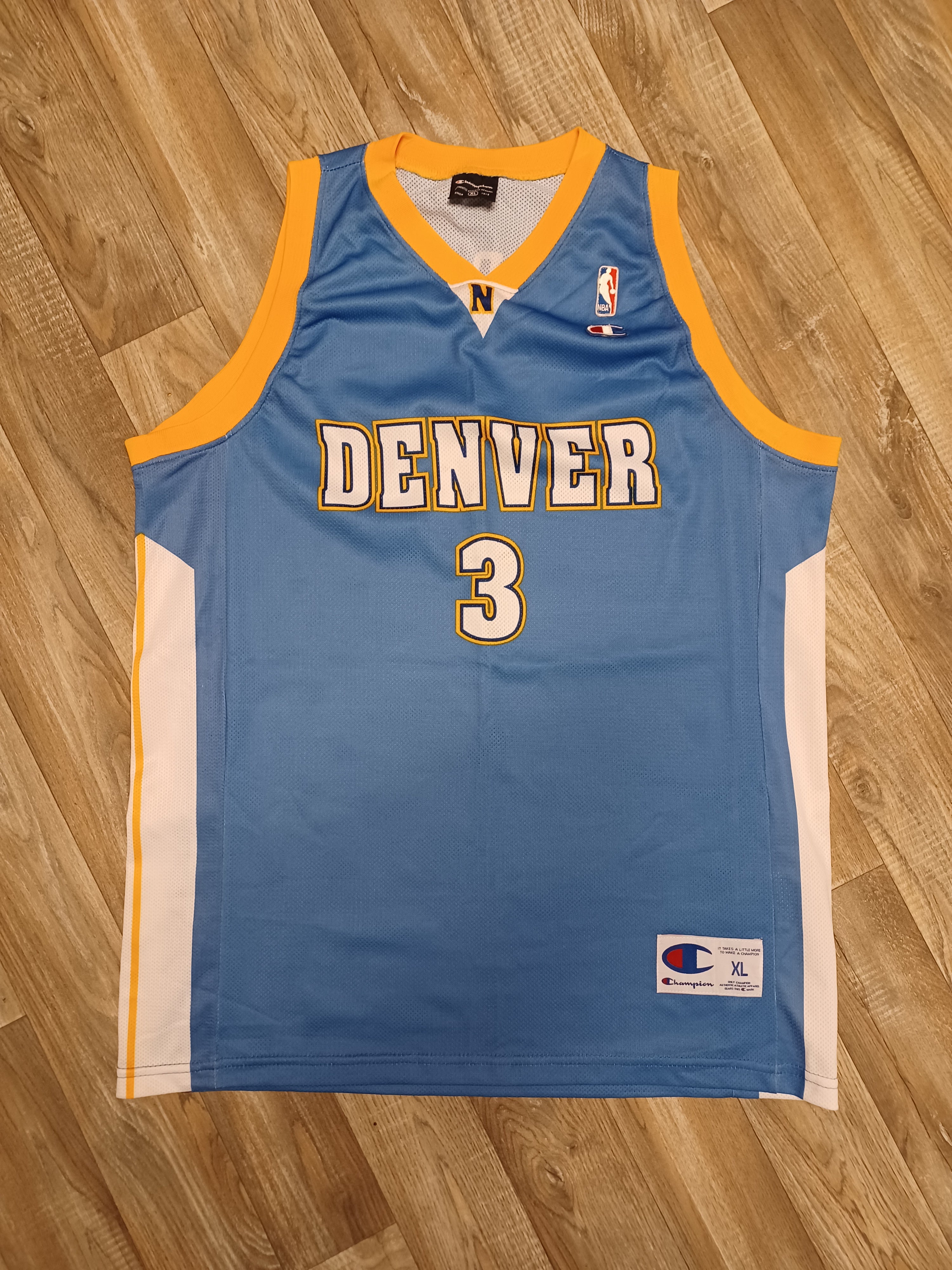Allen Iverson Denver Nuggets Jersey Size XL – The Throwback Store