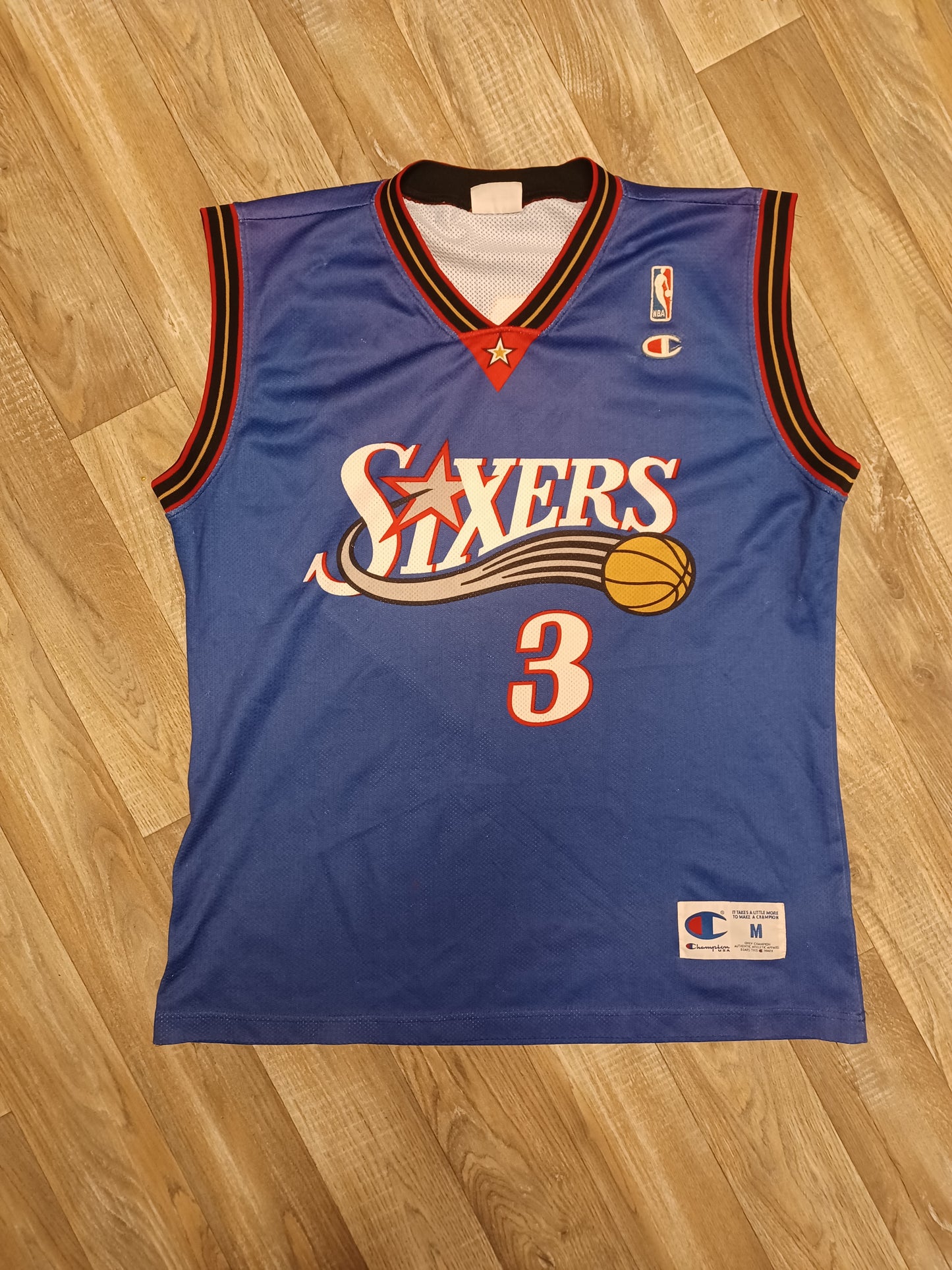 Allen Iverson Philadelphia 76ers Jersey Size Medium