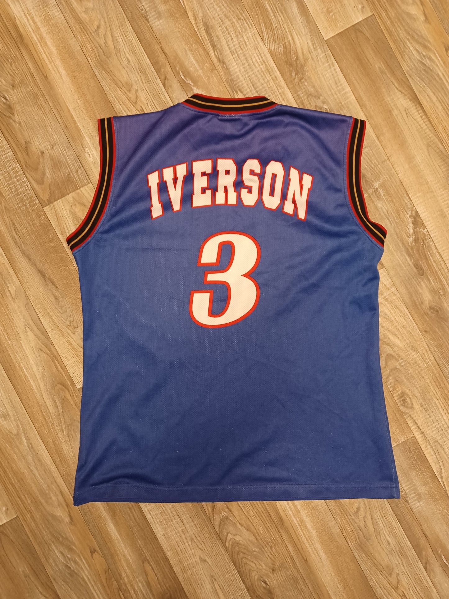 Allen Iverson Philadelphia 76ers Jersey Size Medium