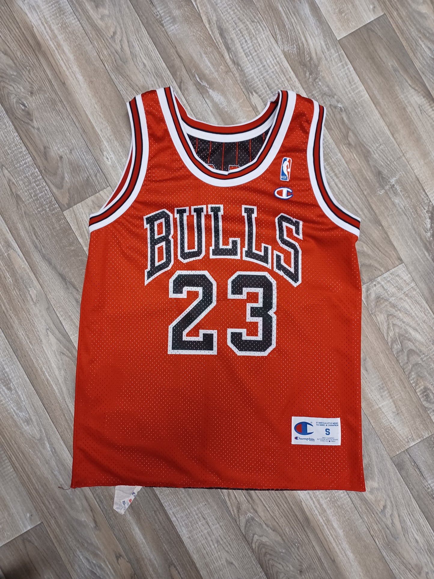 Michael Jordan Reversible Chicago Bulls Jersey Size Small
