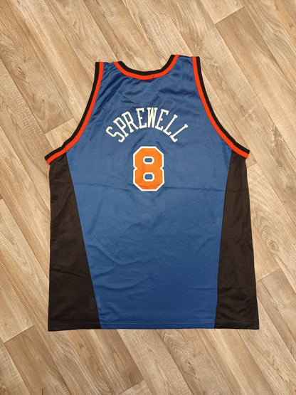 Latrell Sprewell New York Knicks Jersey Size XL