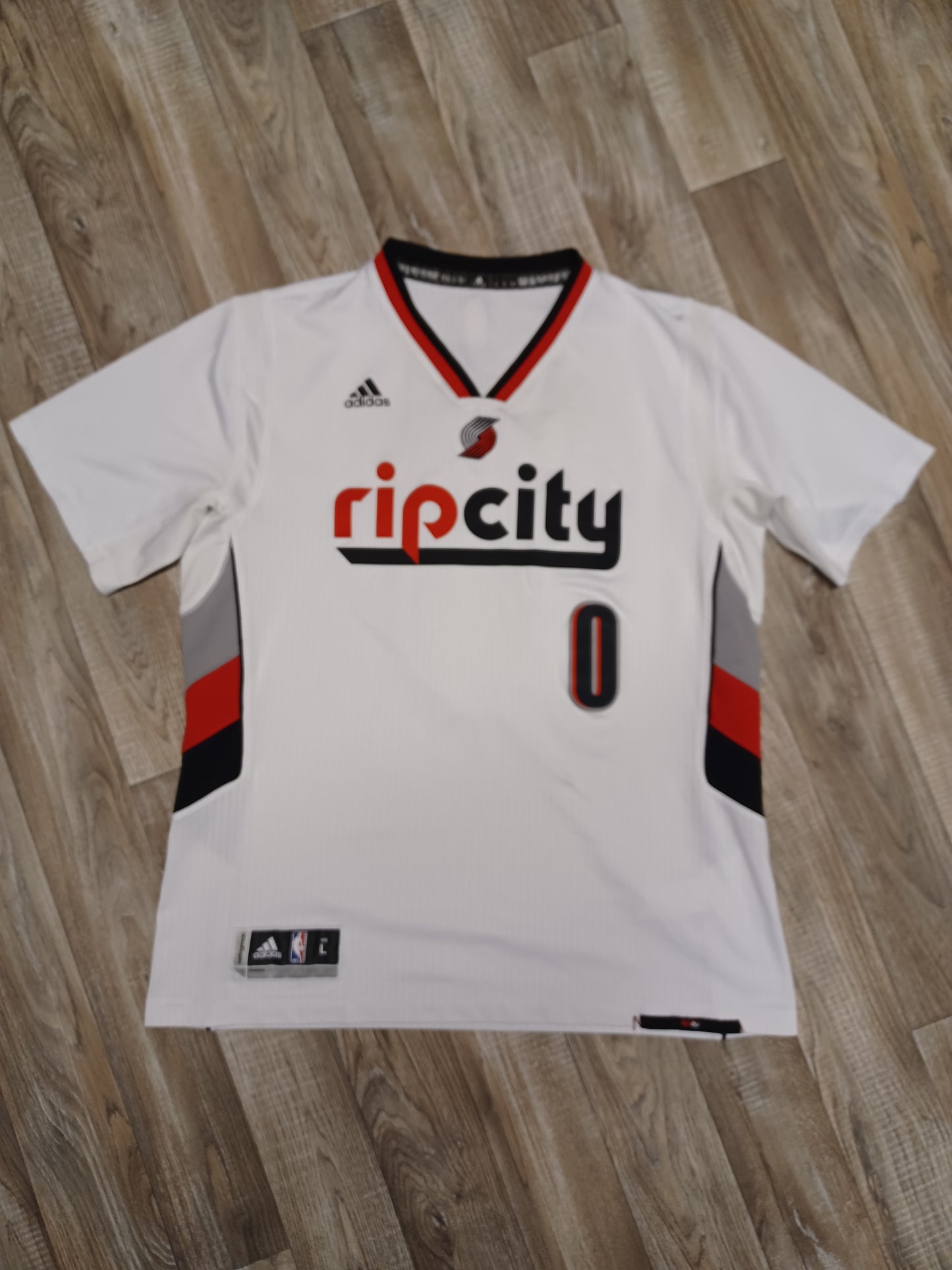 Damian Lillard Portland Trailblazers Jersey Size Large