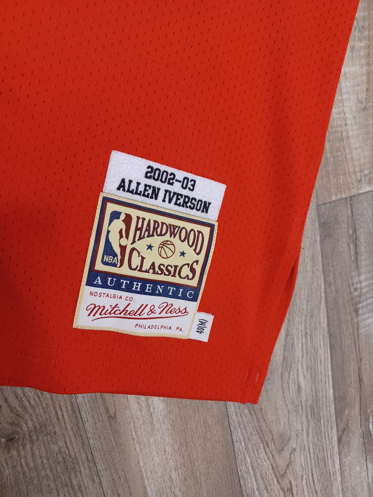 Allen Iverson Authentic Philadelphia 76ers Jersey Size Medium